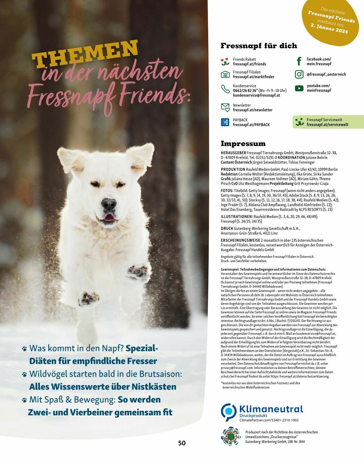 Prospekt Fressnapf 30.10.2023 - 31.12.2023
