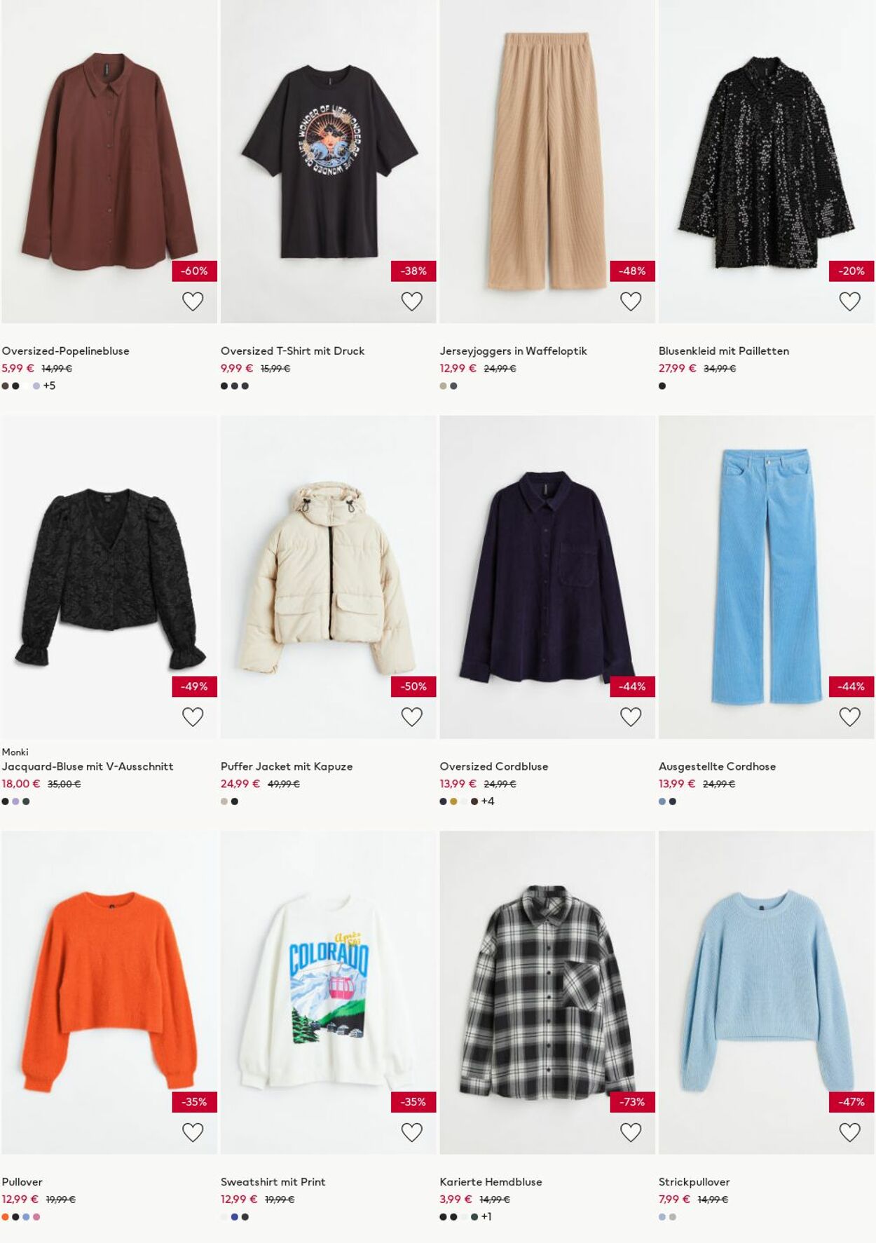 Prospekt H&M 23.01.2023 - 01.02.2023