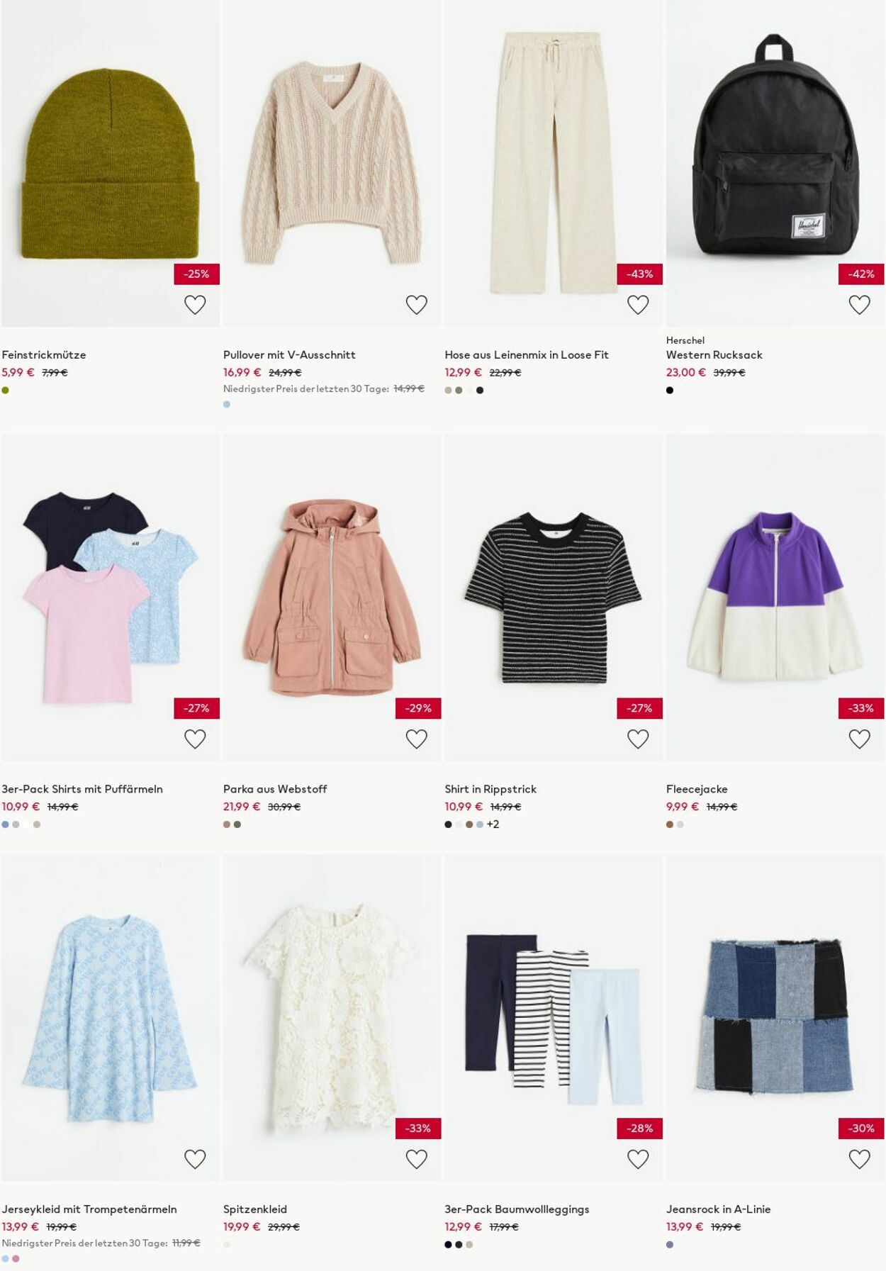 Prospekt H&M 13.11.2023 - 22.11.2023