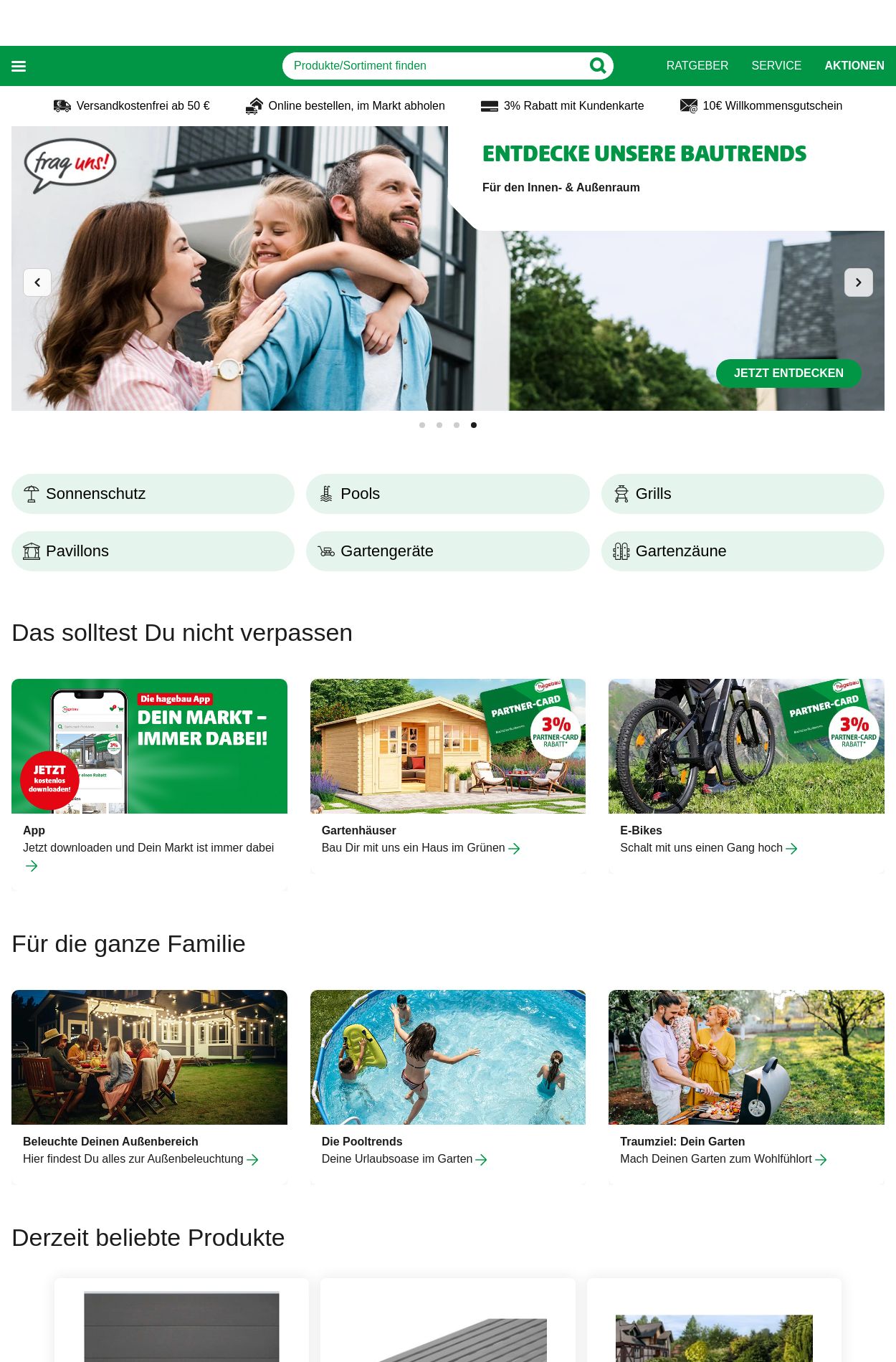 Prospekt Hagebau 01.08.2023 - 16.08.2023