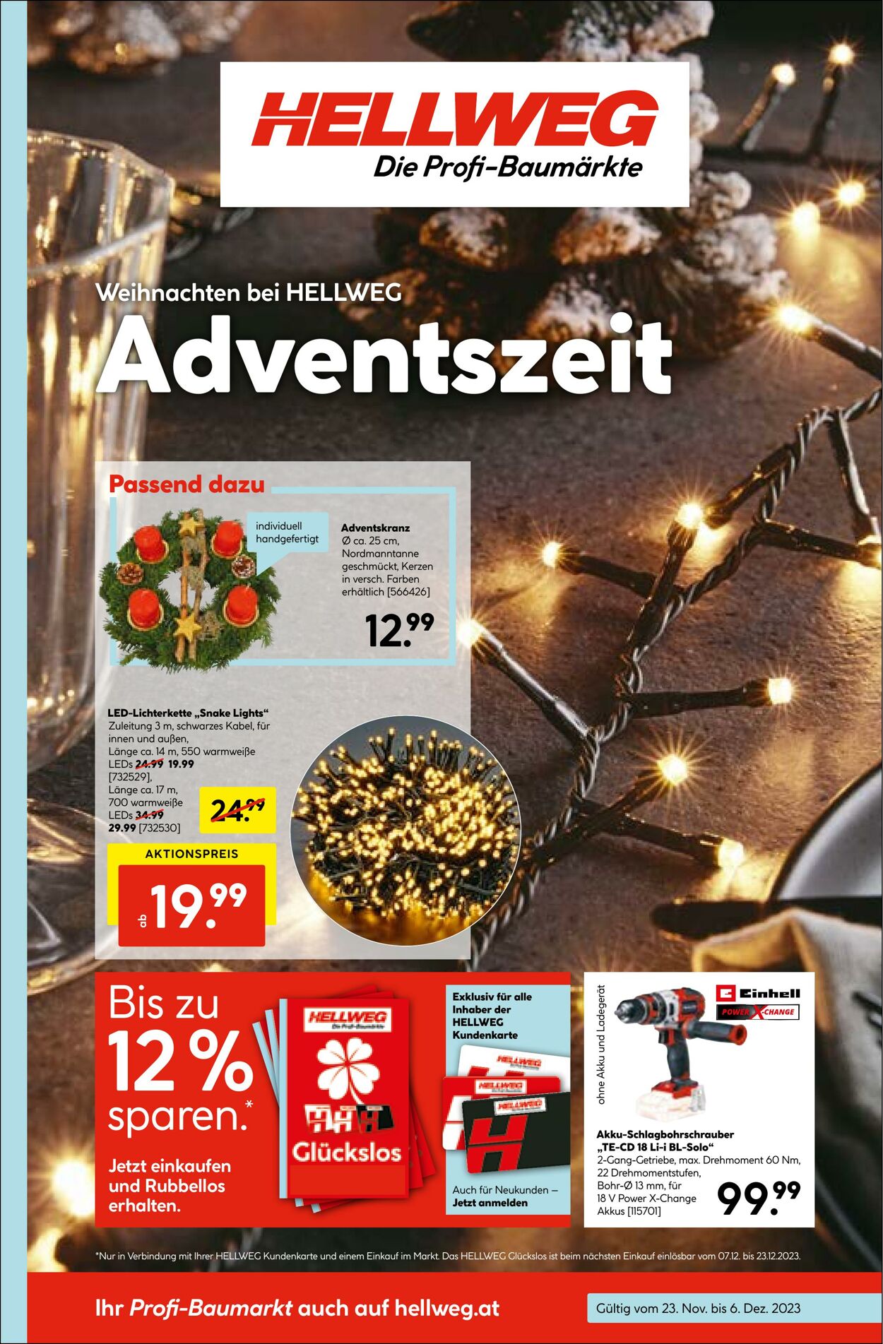 Hellweg Werbe Prospekte
