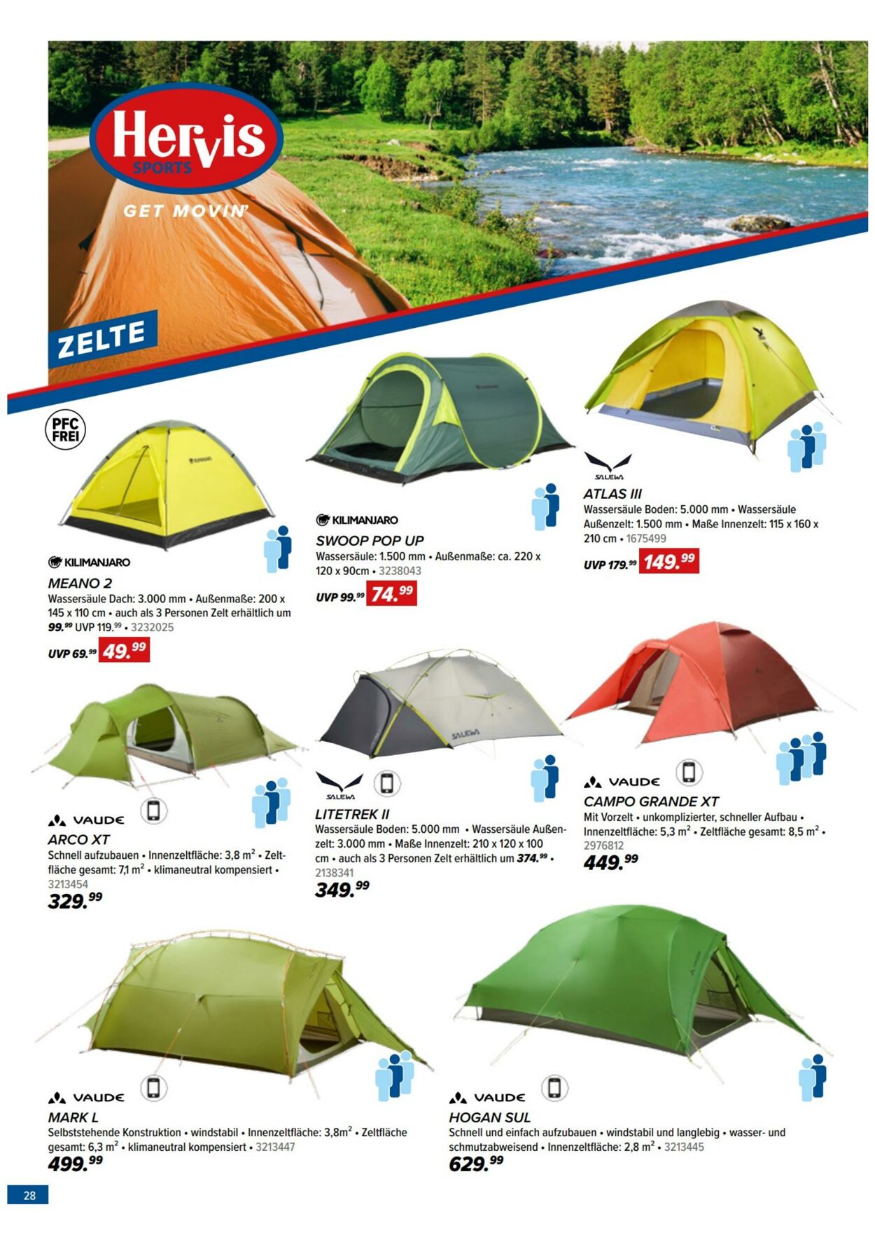 Prospekt Hervis Sports 10.04.2023 - 16.04.2023