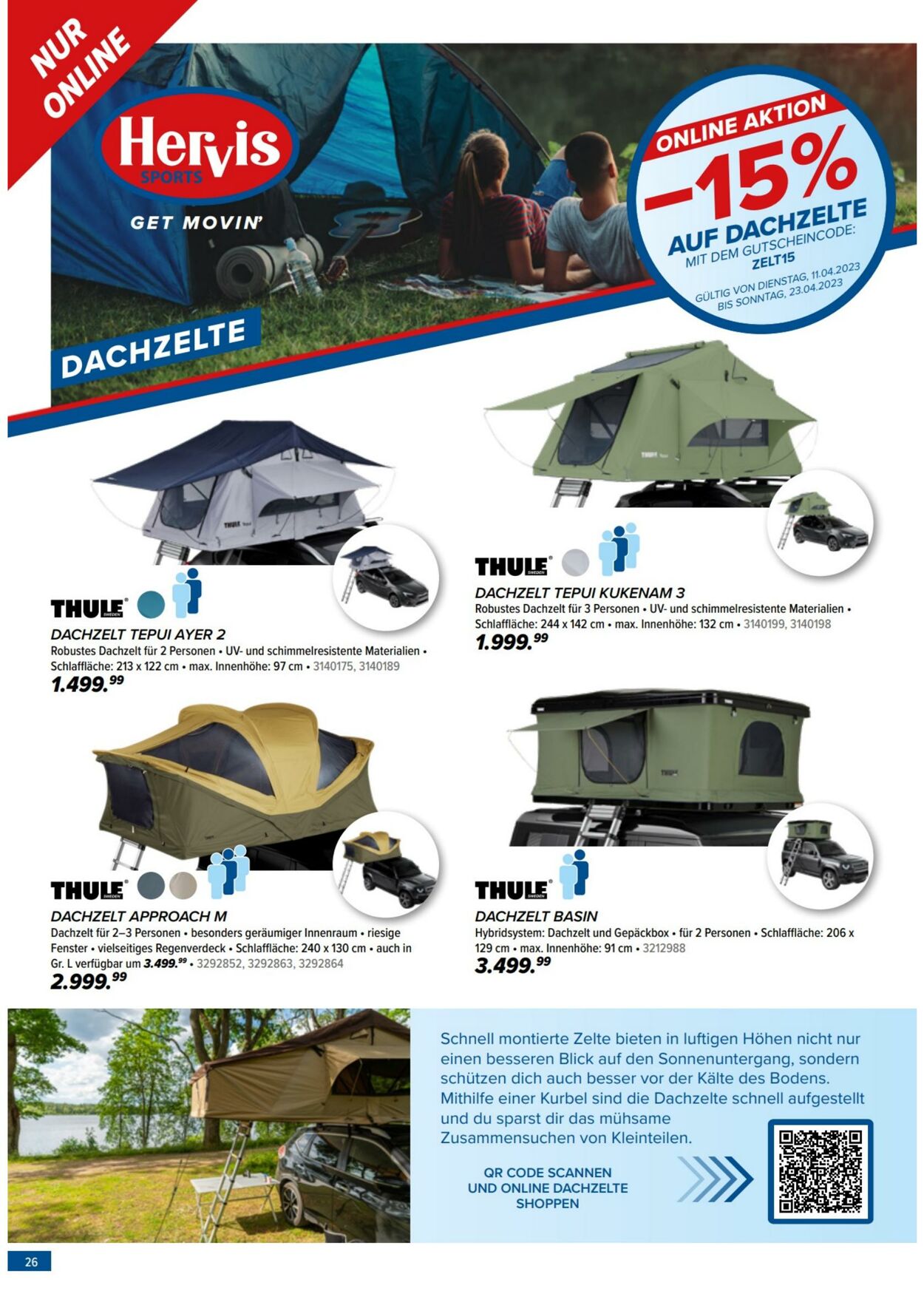 Prospekt Hervis Sports 10.04.2023 - 16.04.2023