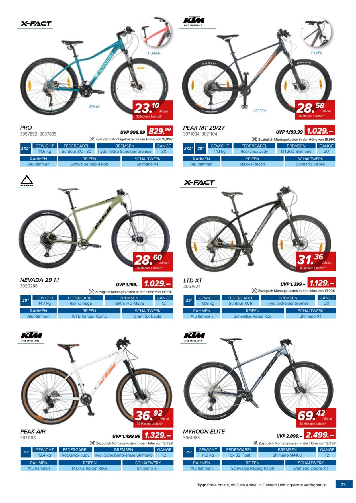 Prospekt Hervis Sports 13.03.2023 - 26.03.2023