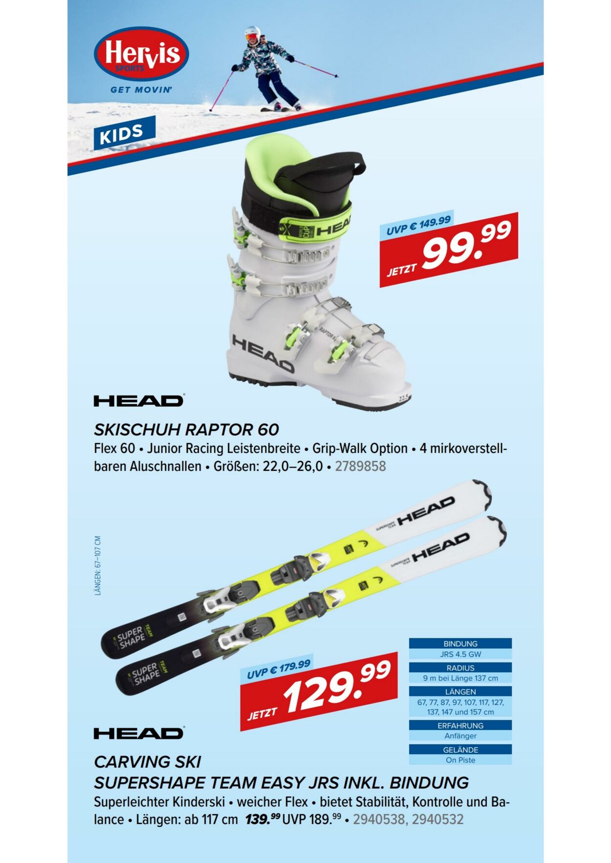 Prospekt Hervis Sports 12.12.2022 - 24.12.2022