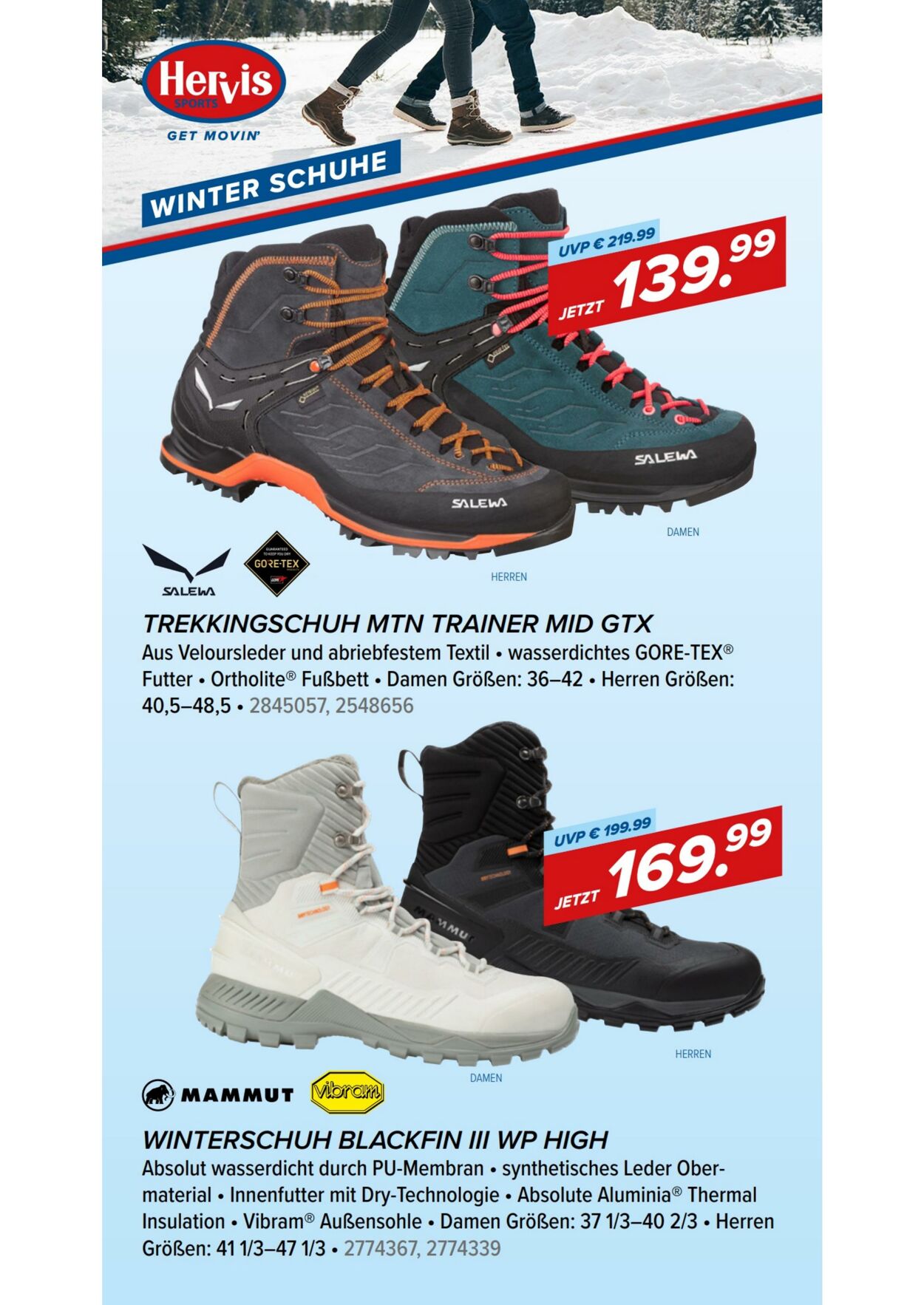 Prospekt Hervis Sports 12.12.2022 - 24.12.2022