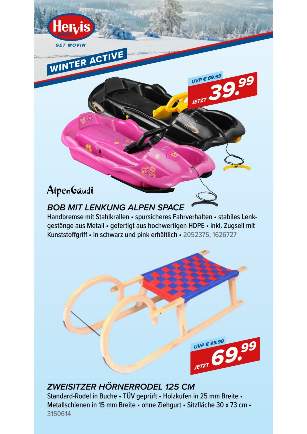 Prospekt Hervis Sports 12.12.2022 - 24.12.2022