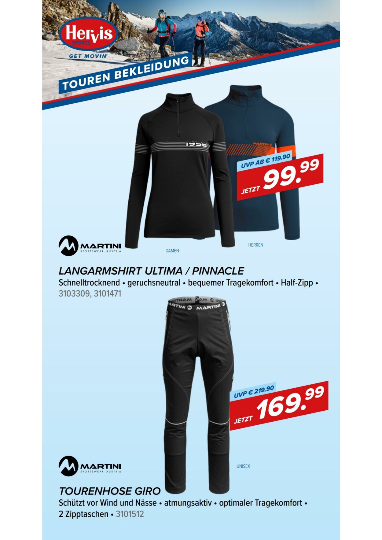 Prospekt Hervis Sports 12.12.2022 - 24.12.2022