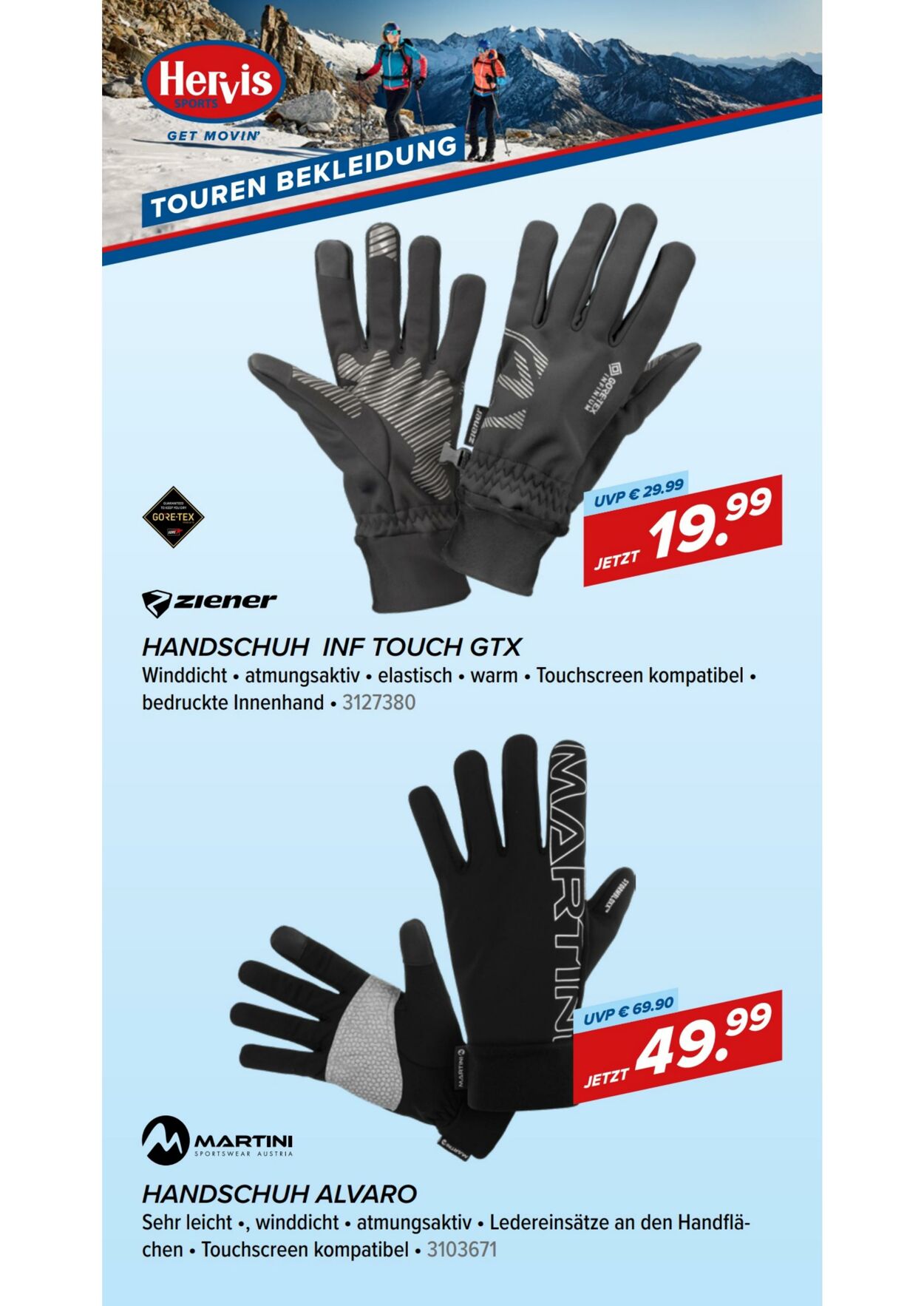 Prospekt Hervis Sports 12.12.2022 - 24.12.2022