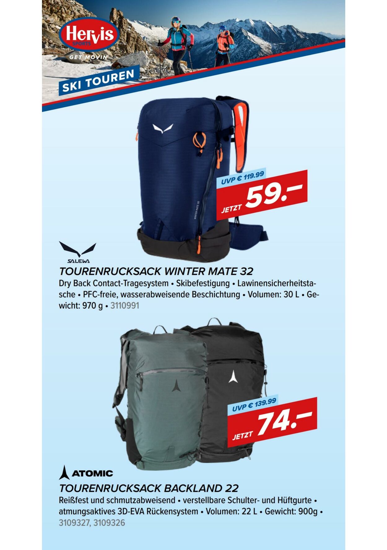 Prospekt Hervis Sports 20.02.2023 - 26.02.2023