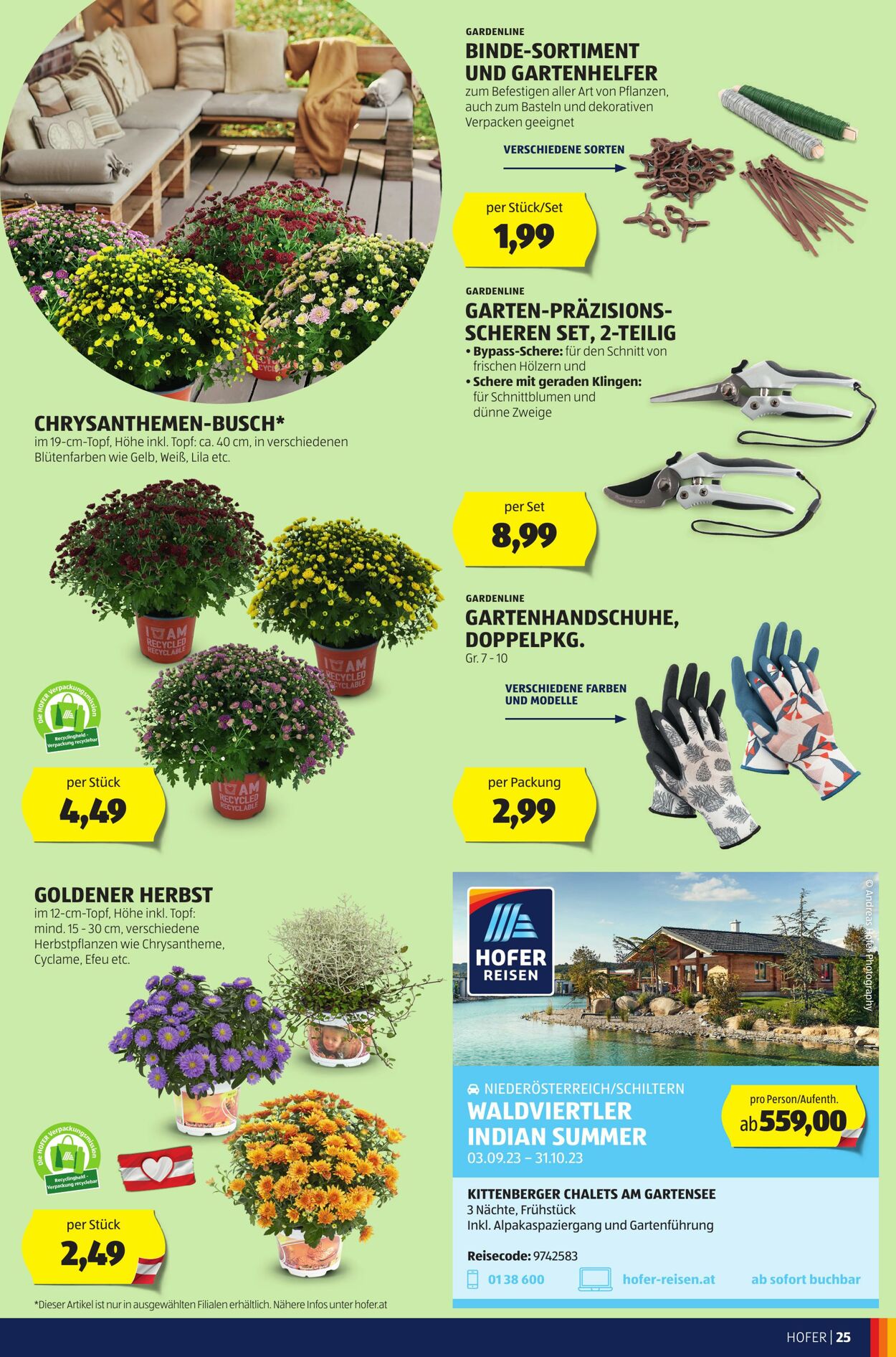 Prospekt Hofer 01.09.2023 - 07.09.2023