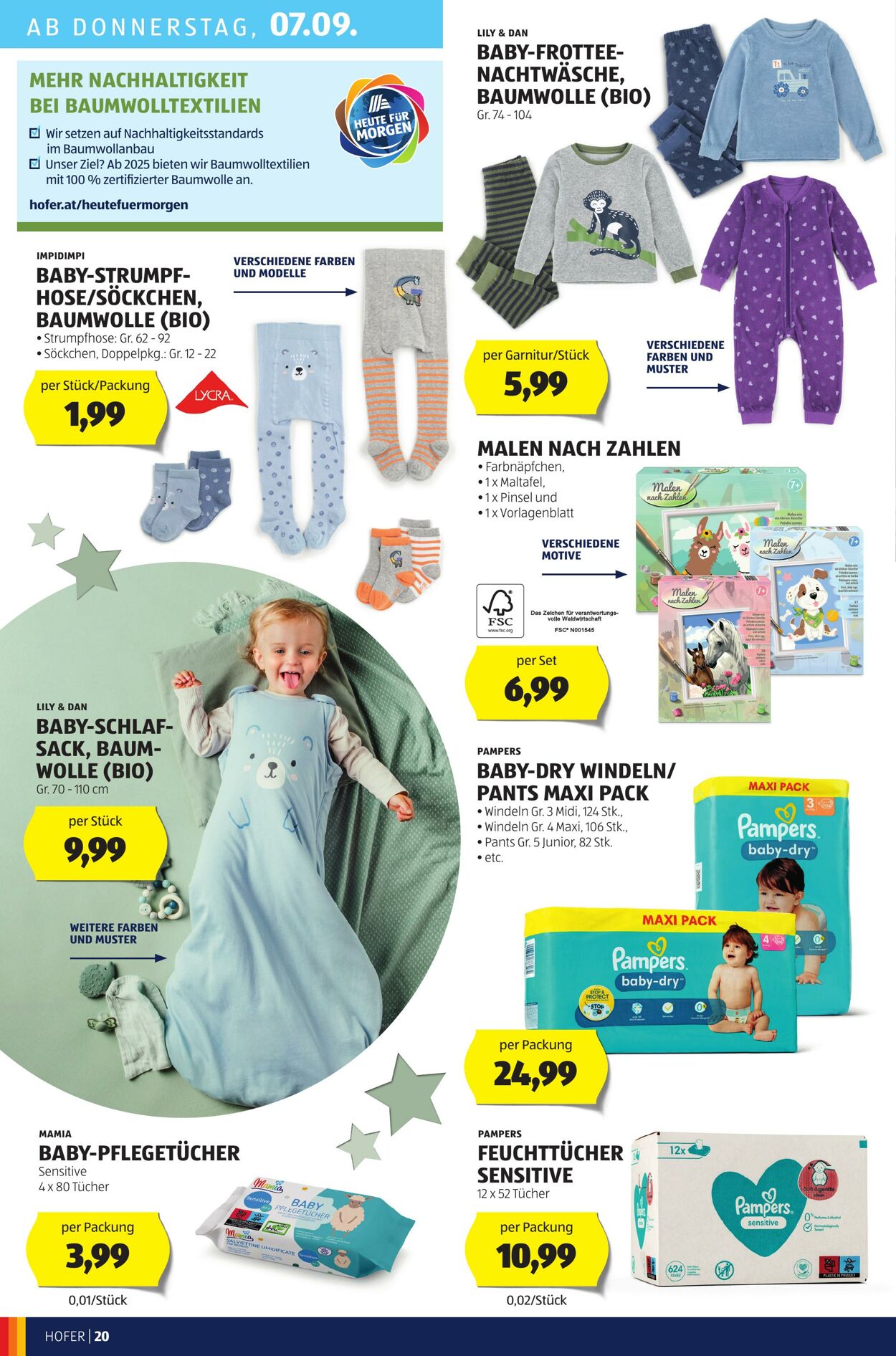 Prospekt Hofer 01.09.2023 - 07.09.2023