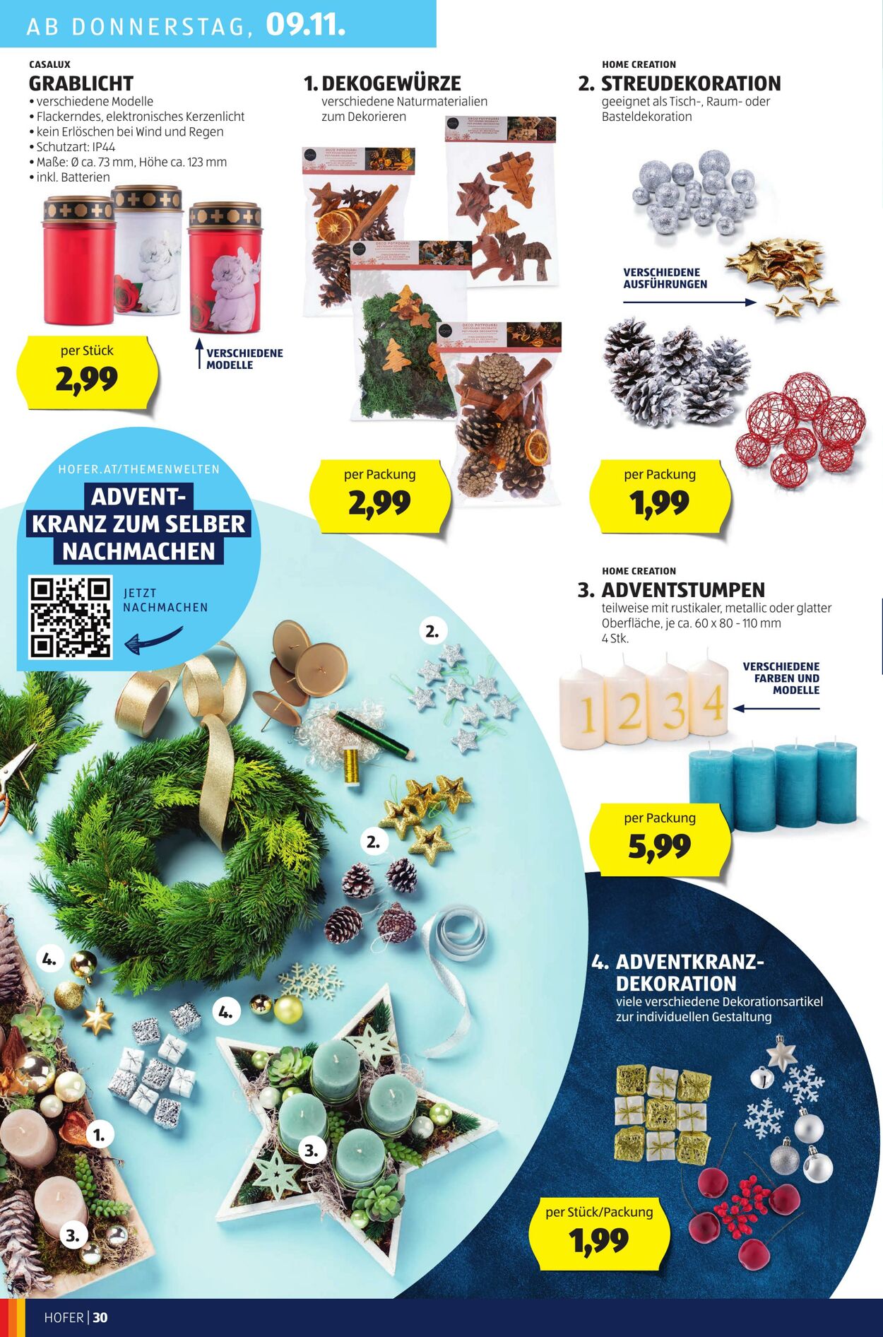 Prospekt Hofer 03.11.2023 - 09.11.2023