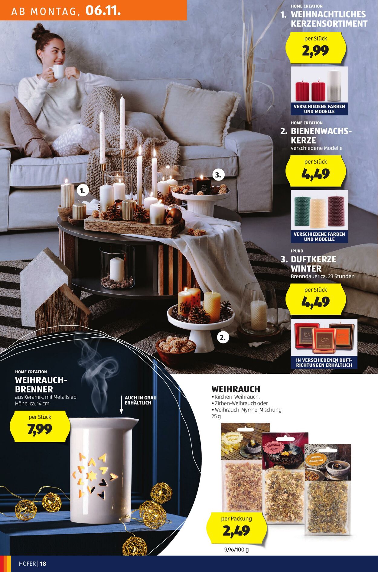 Prospekt Hofer 03.11.2023 - 09.11.2023