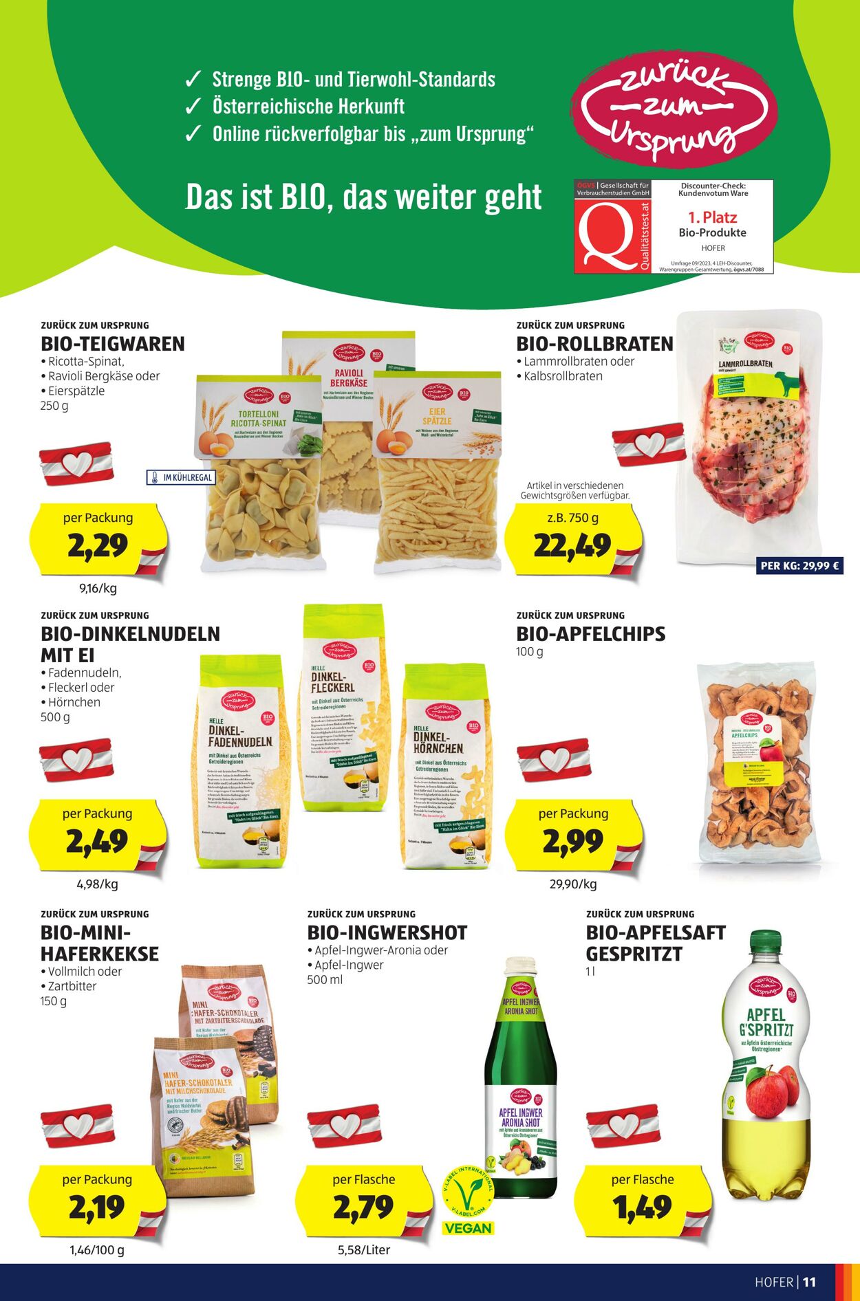 Prospekt Hofer 06.10.2023 - 12.10.2023