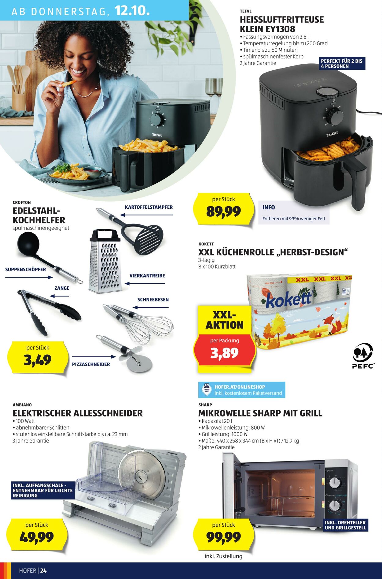 Prospekt Hofer 06.10.2023 - 12.10.2023