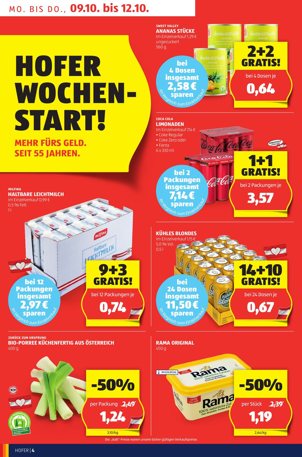 Prospekt Hofer 06.10.2023 - 12.10.2023