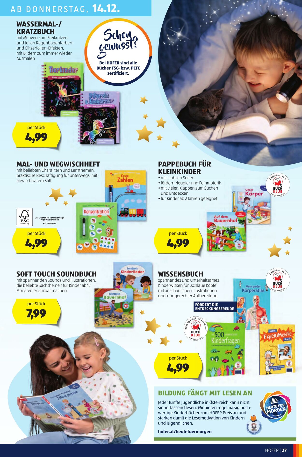 Prospekt Hofer 08.12.2023 - 14.12.2023