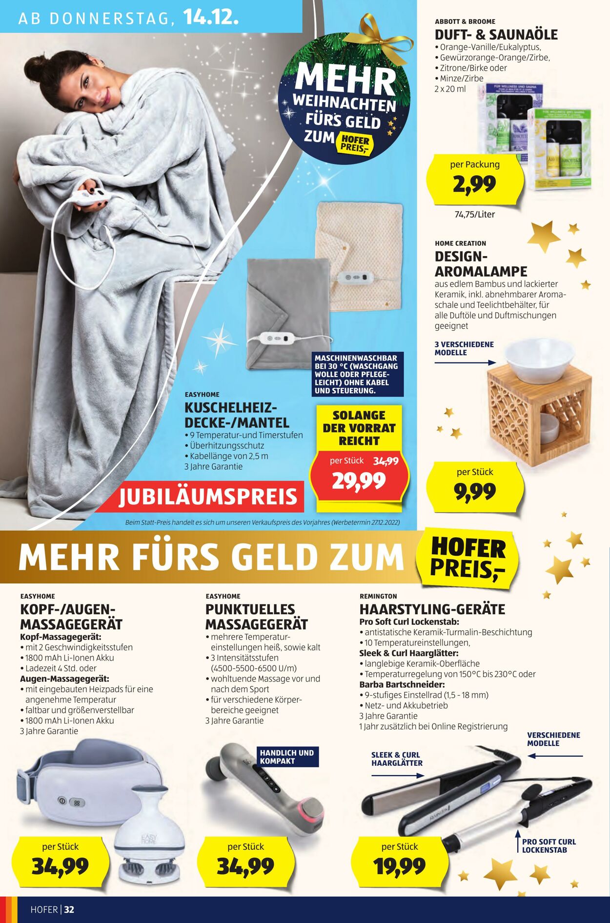 Prospekt Hofer 08.12.2023 - 14.12.2023