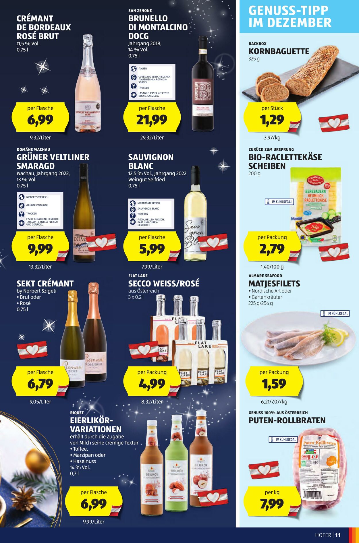 Prospekt Hofer 08.12.2023 - 14.12.2023