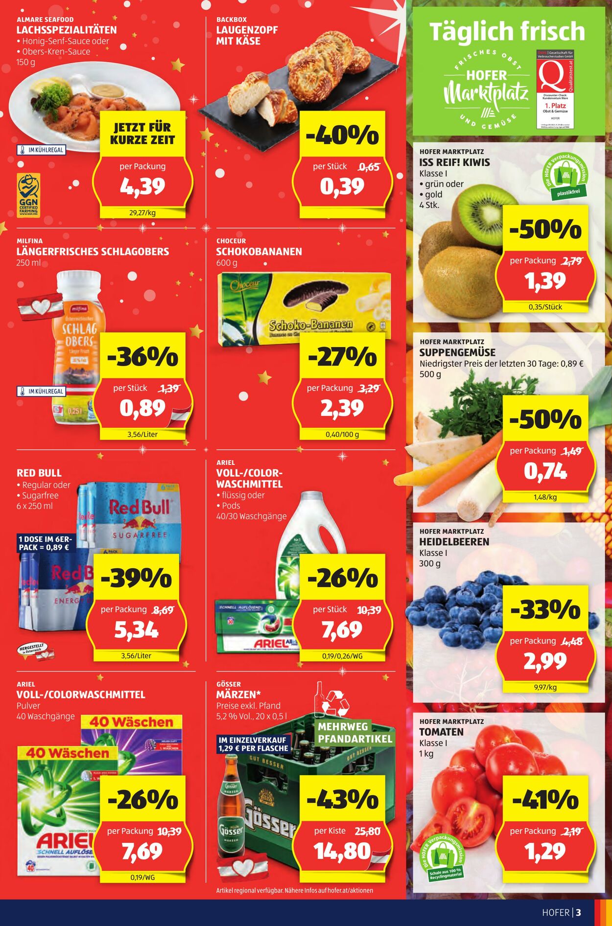 Prospekt Hofer 08.12.2023 - 14.12.2023