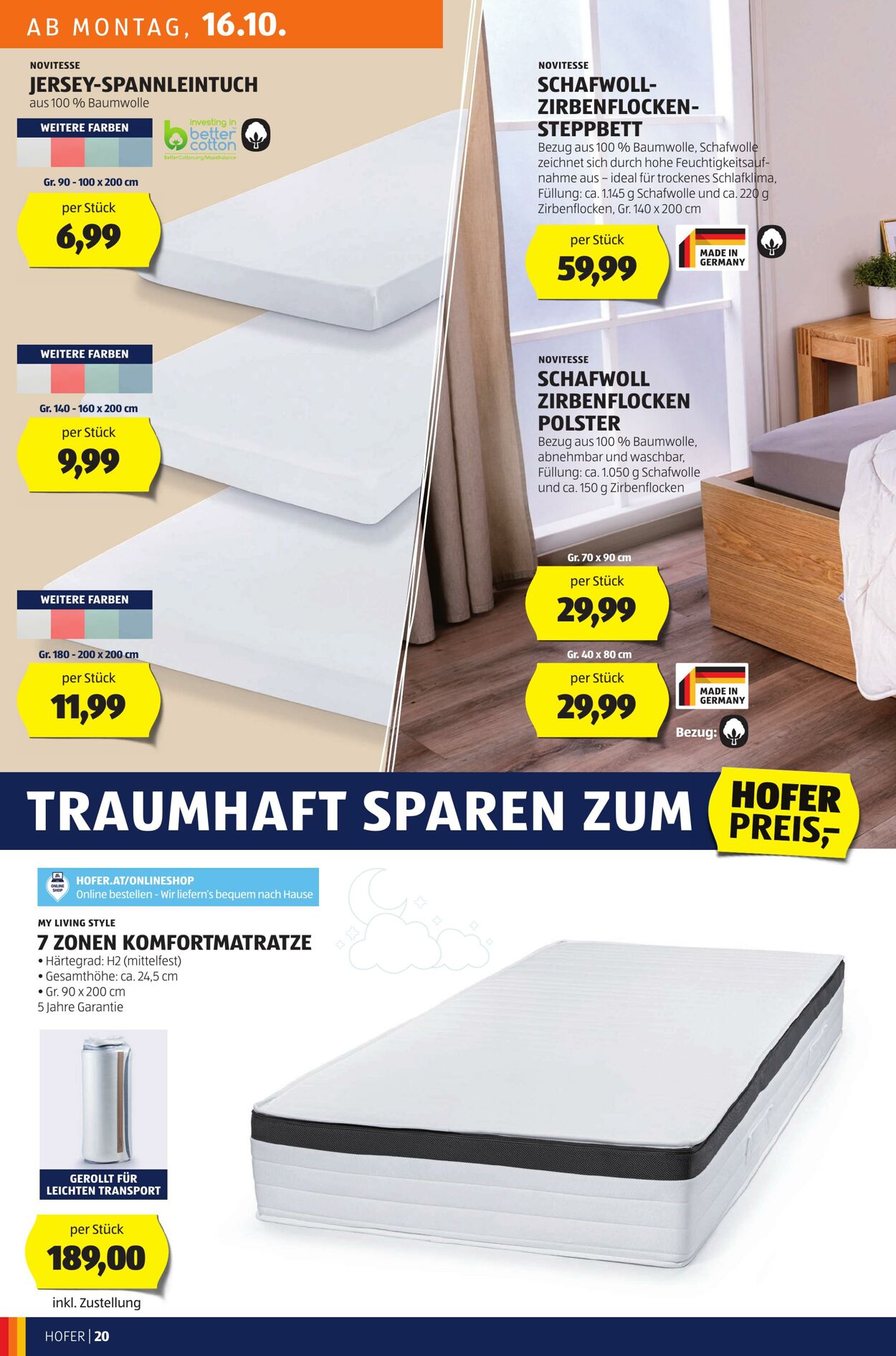 Prospekt Hofer 13.10.2023 - 19.10.2023