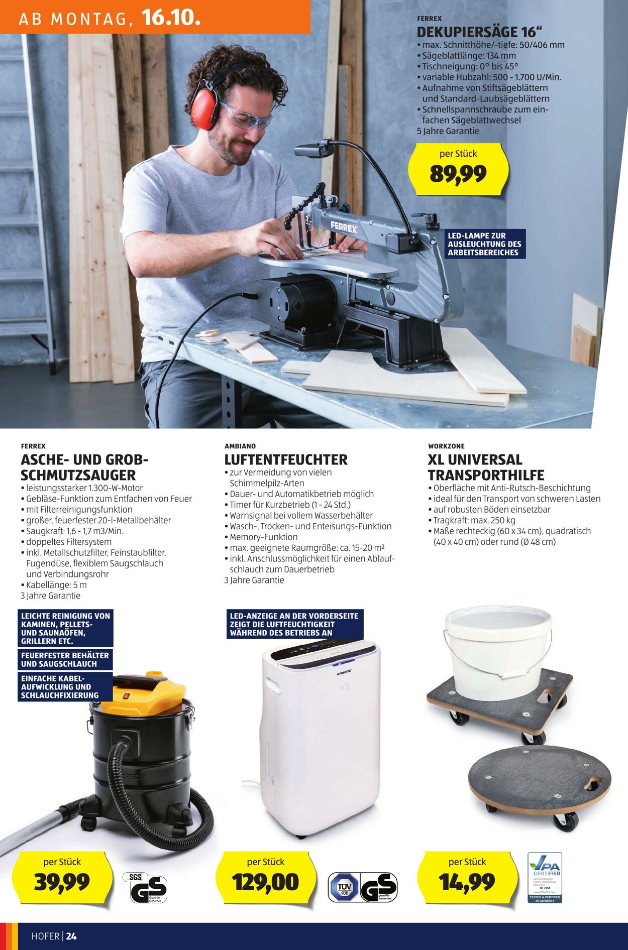 Prospekt Hofer 13.10.2023 - 19.10.2023