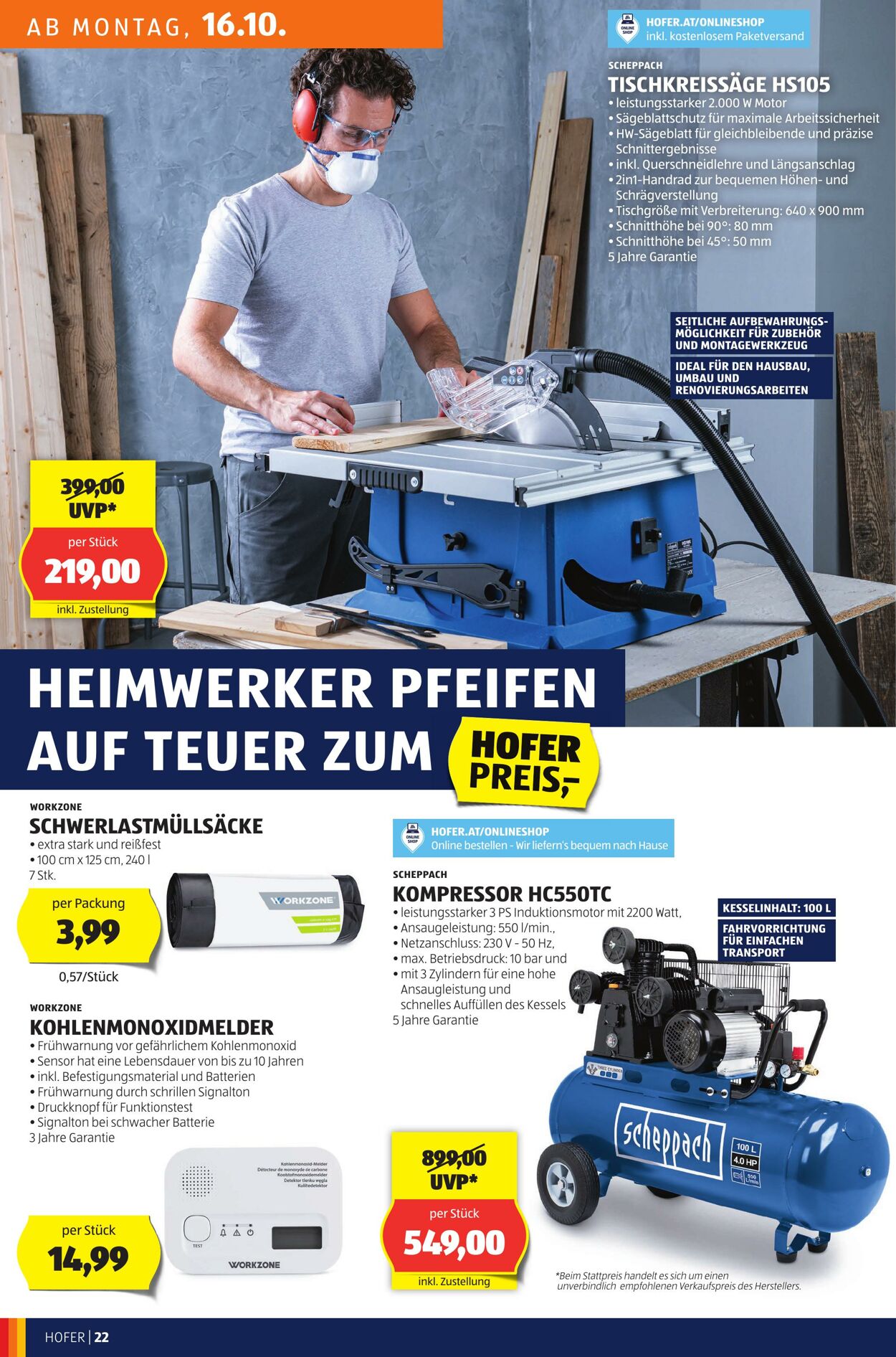 Prospekt Hofer 13.10.2023 - 19.10.2023