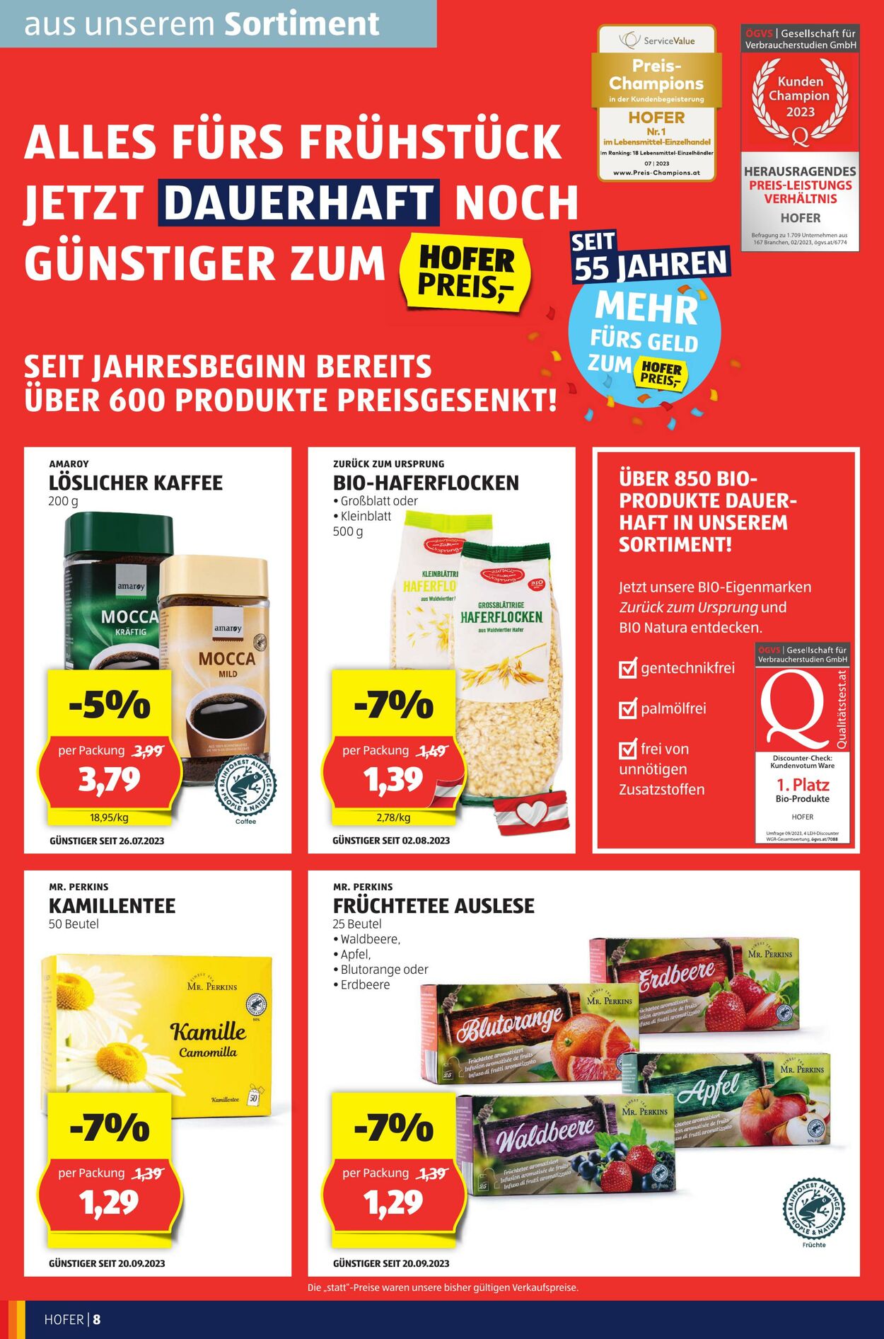 Prospekt Hofer 13.10.2023 - 19.10.2023