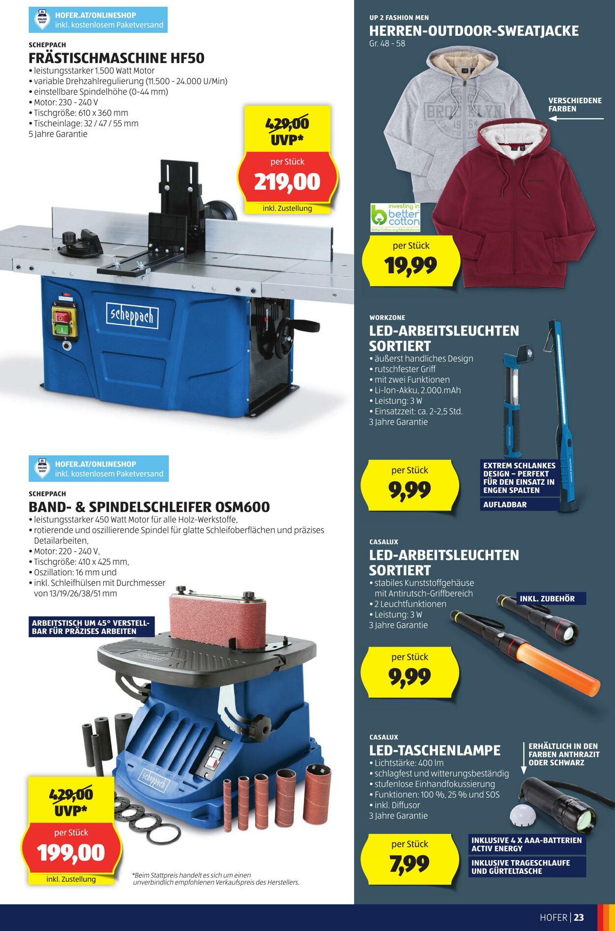 Prospekt Hofer 13.10.2023 - 19.10.2023