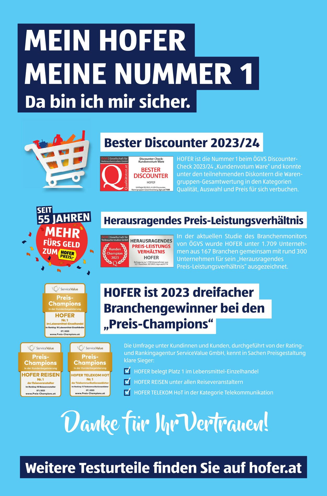 Prospekt Hofer 20.10.2023 - 25.10.2023