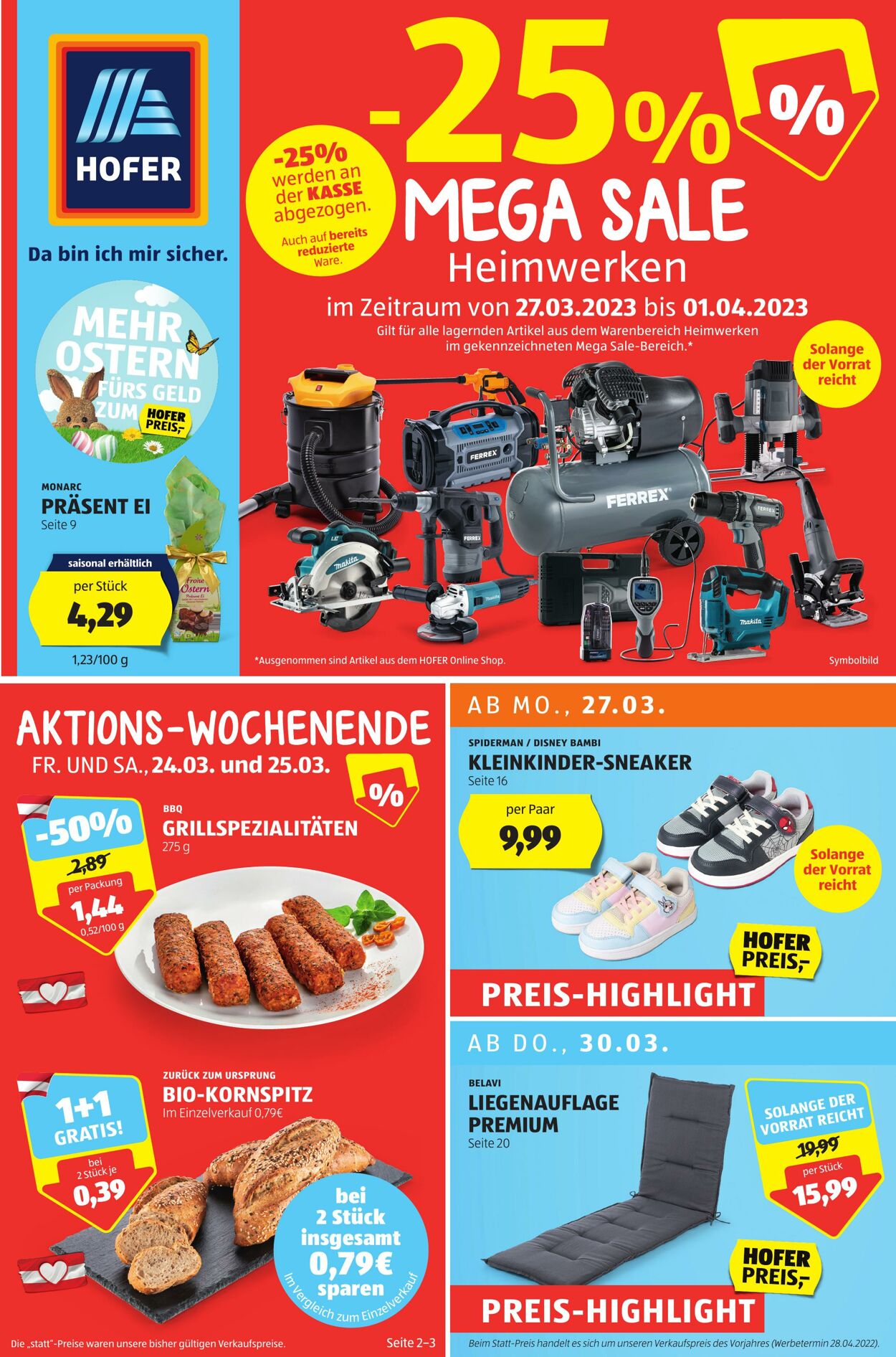 Hofer Werbe Prospekte