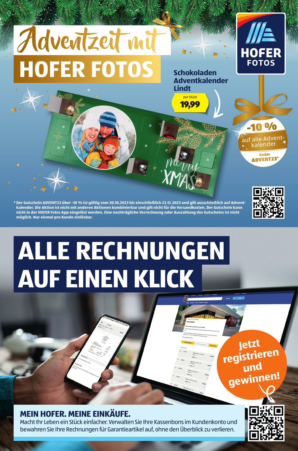 Prospekt Hofer 24.11.2023 - 30.11.2023