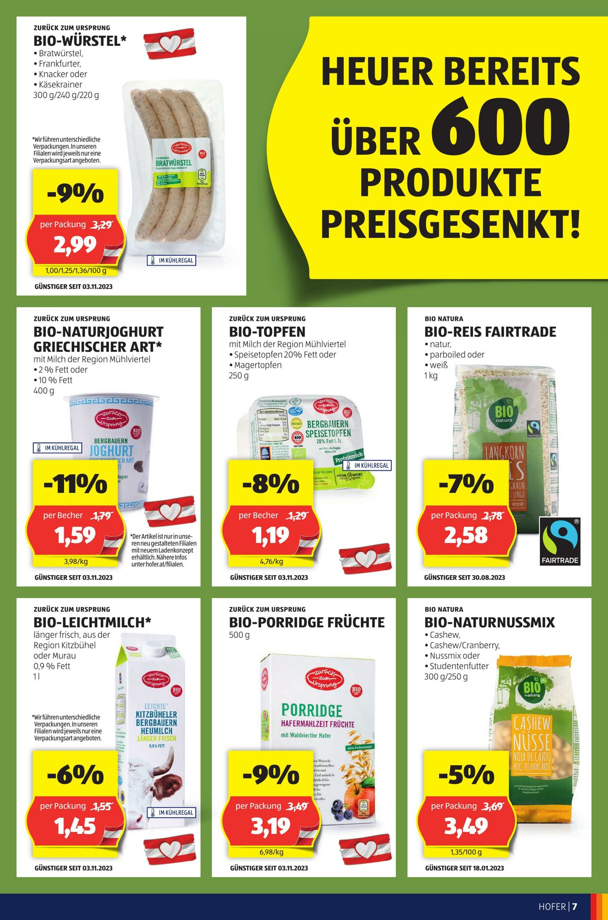 Prospekt Hofer 24.11.2023 - 30.11.2023