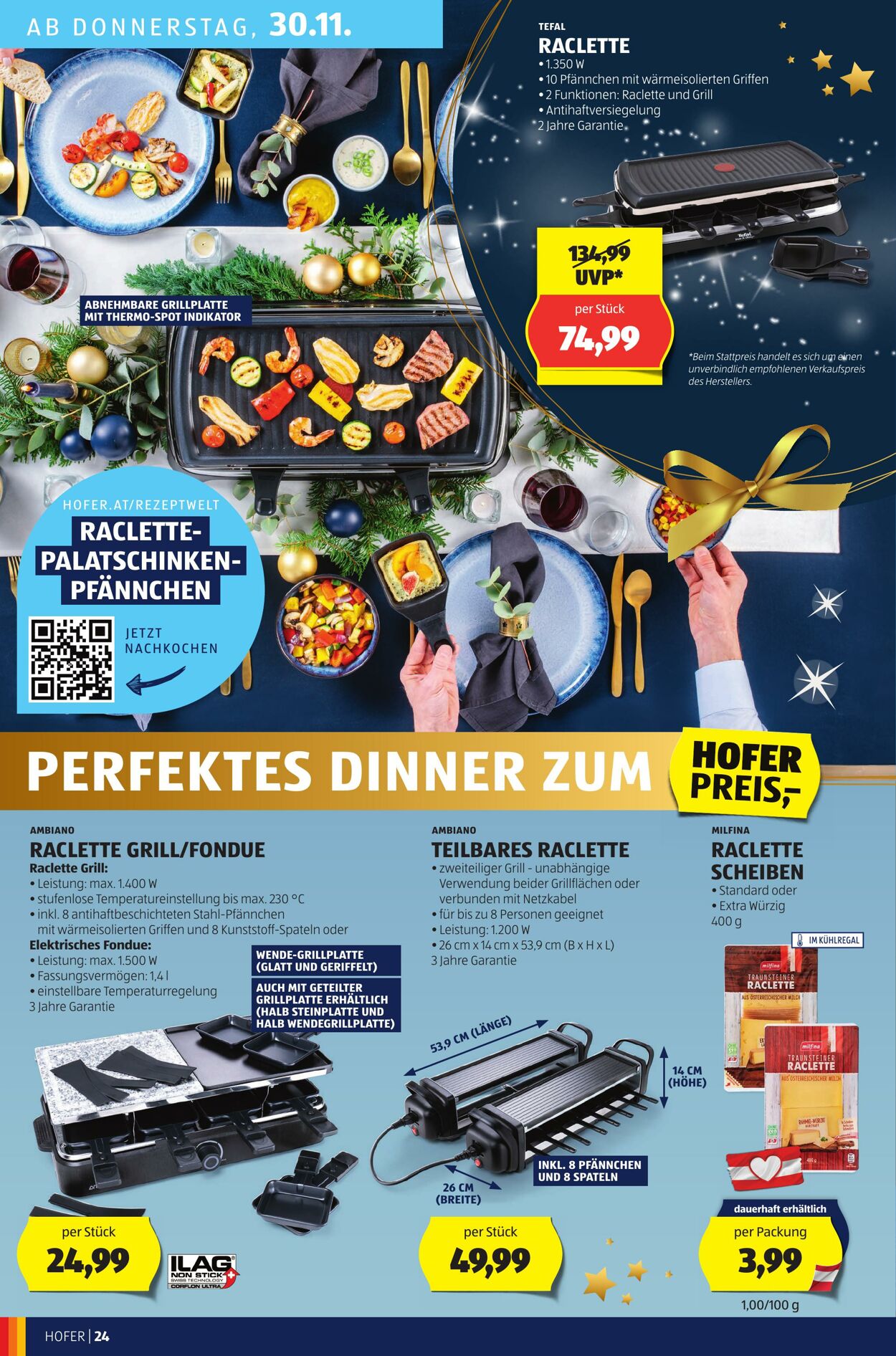 Prospekt Hofer 24.11.2023 - 30.11.2023
