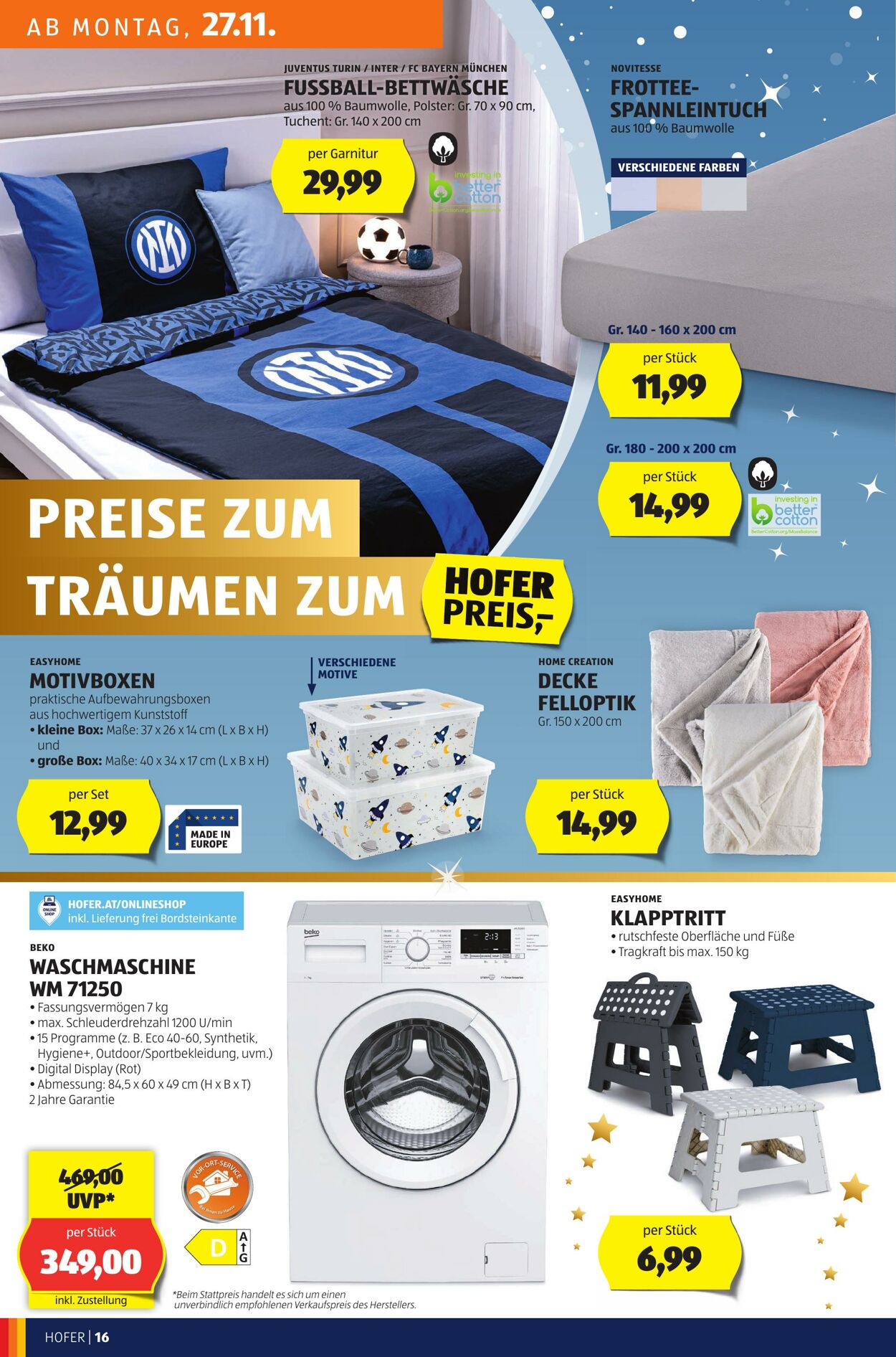 Prospekt Hofer 24.11.2023 - 30.11.2023