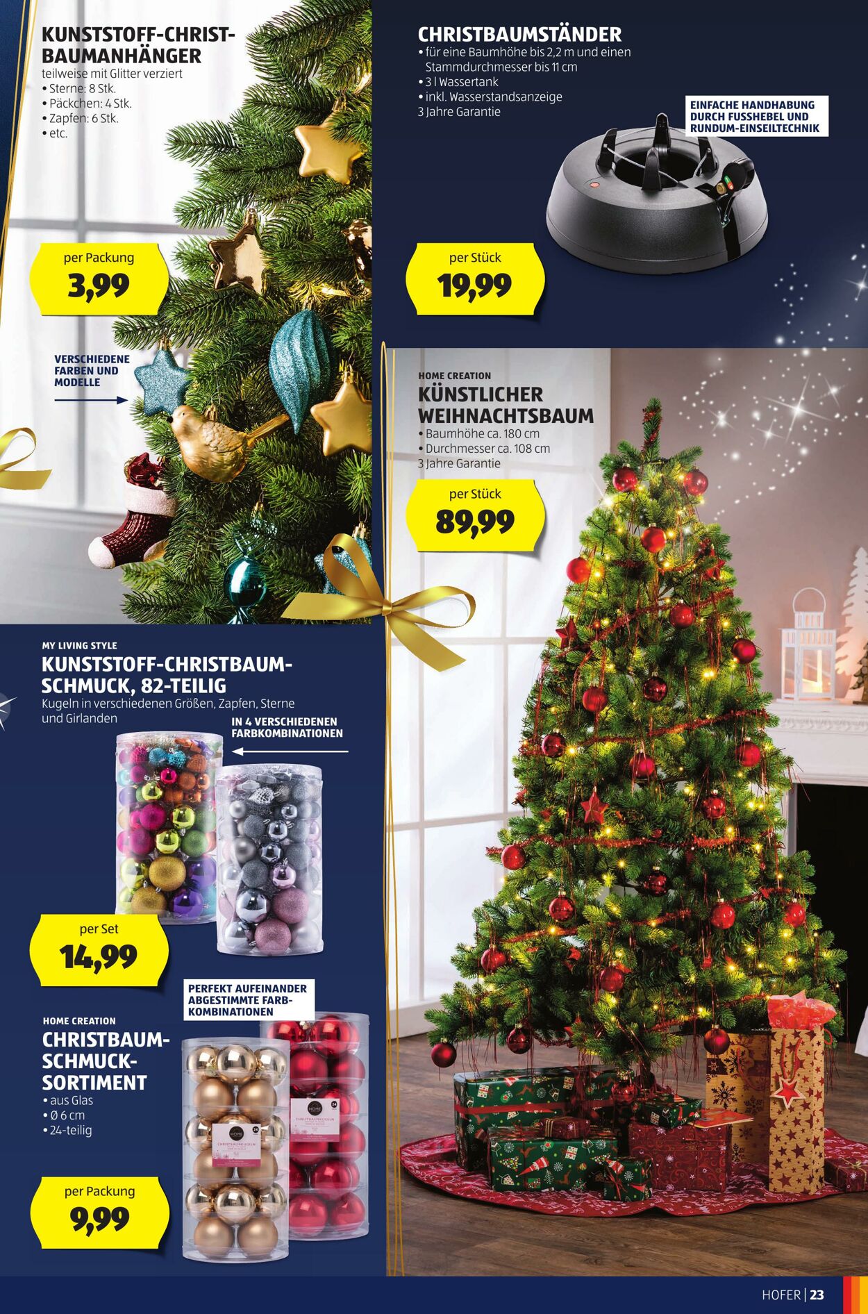 Prospekt Hofer 24.11.2023 - 30.11.2023