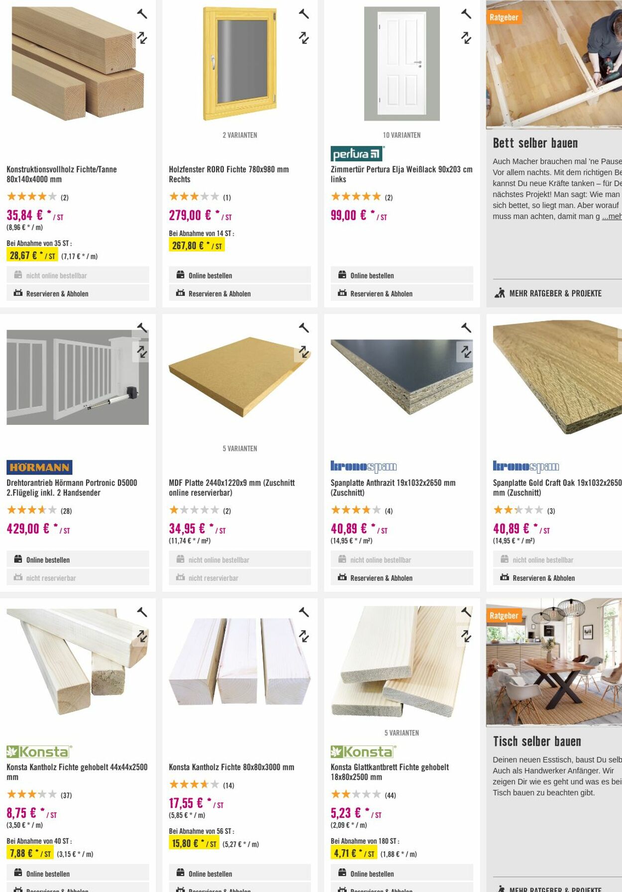 Prospekt Hornbach 11.10.2023 - 19.10.2023