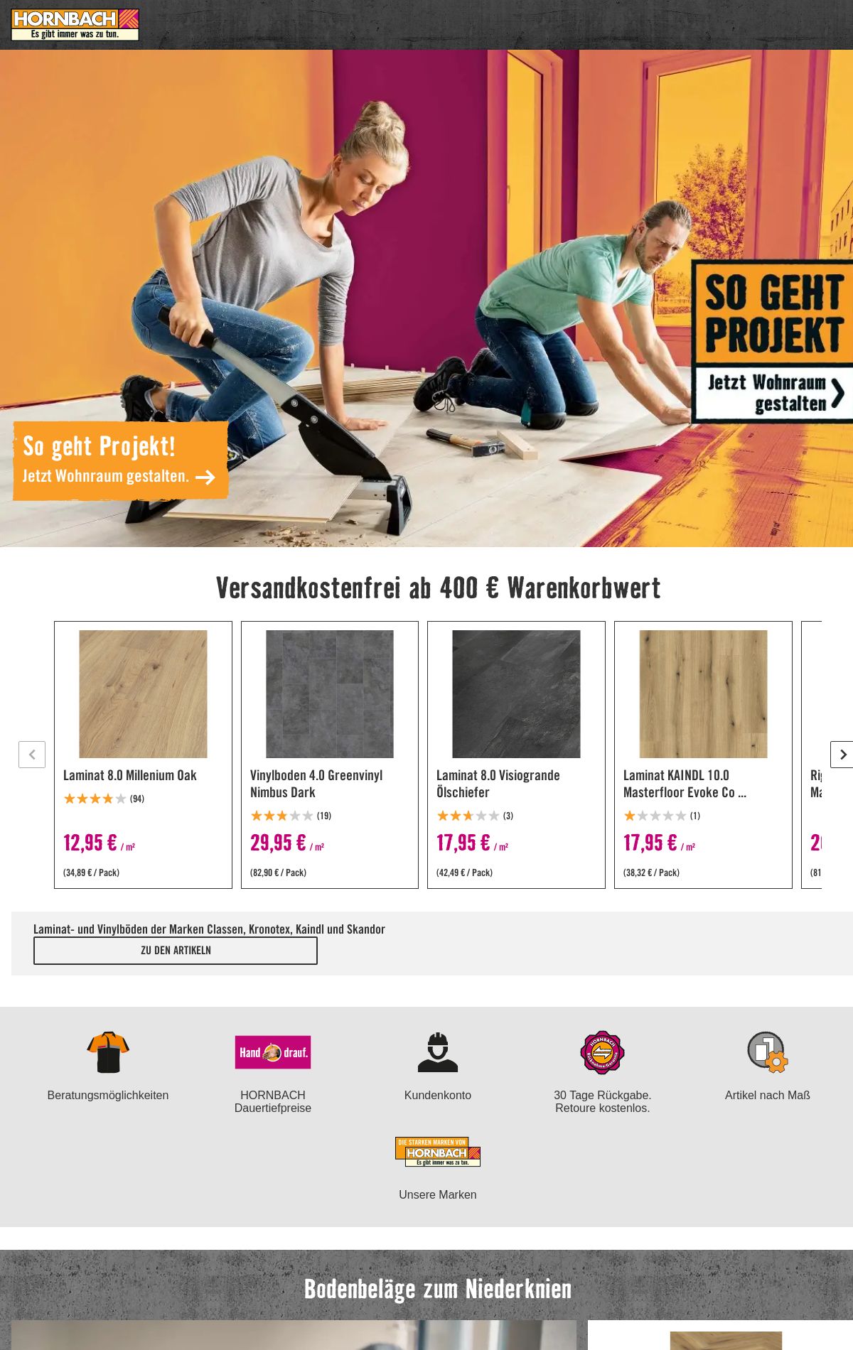 Prospekt Hornbach 11.10.2023 - 19.10.2023