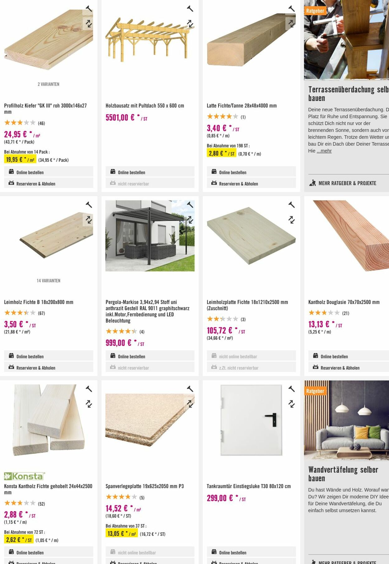 Prospekt Hornbach 11.10.2023 - 19.10.2023