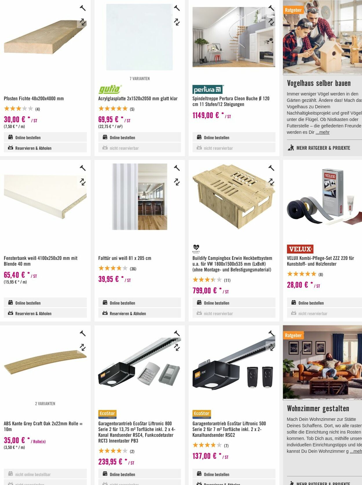 Prospekt Hornbach 11.10.2023 - 19.10.2023