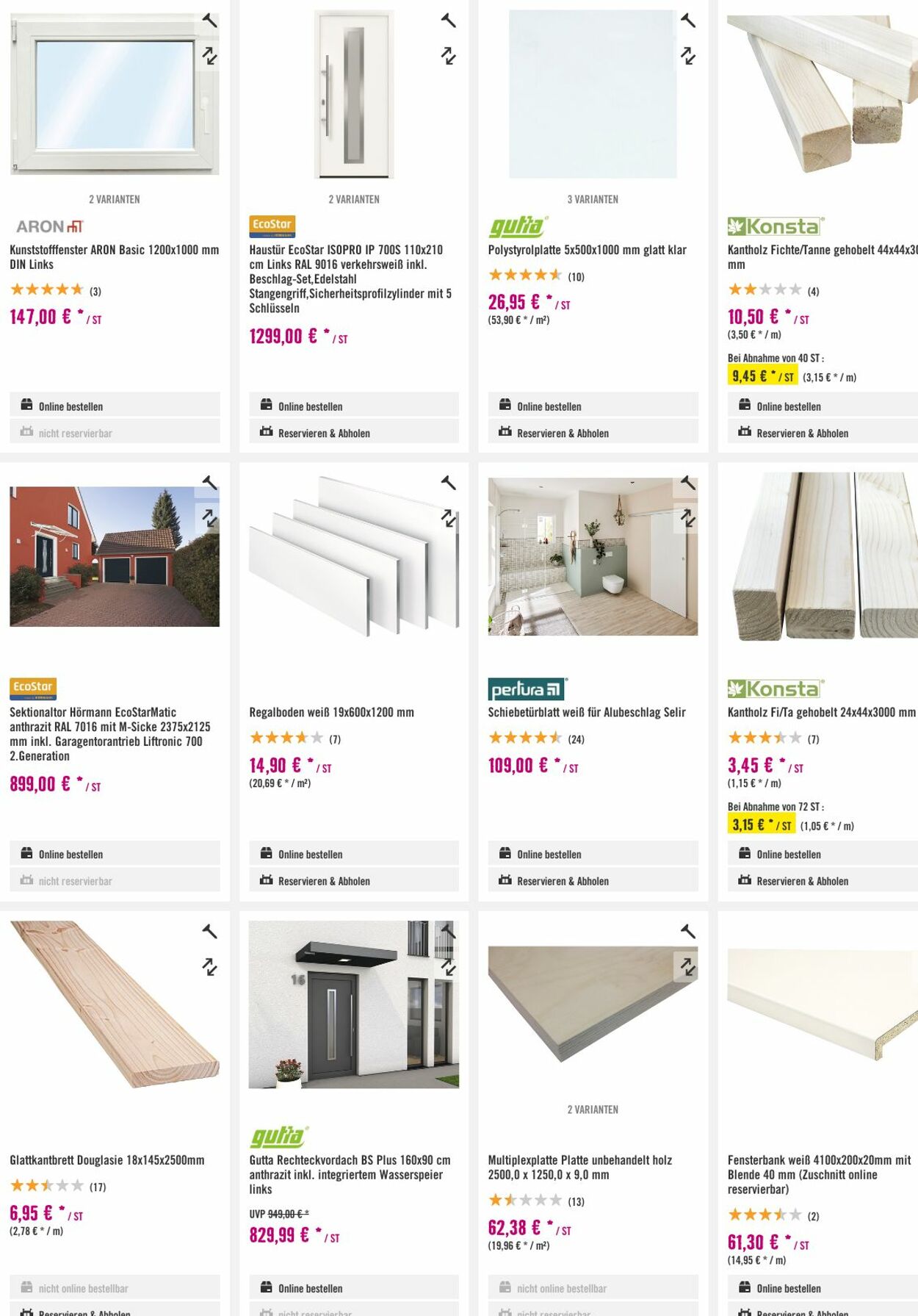 Prospekt Hornbach 11.10.2023 - 19.10.2023