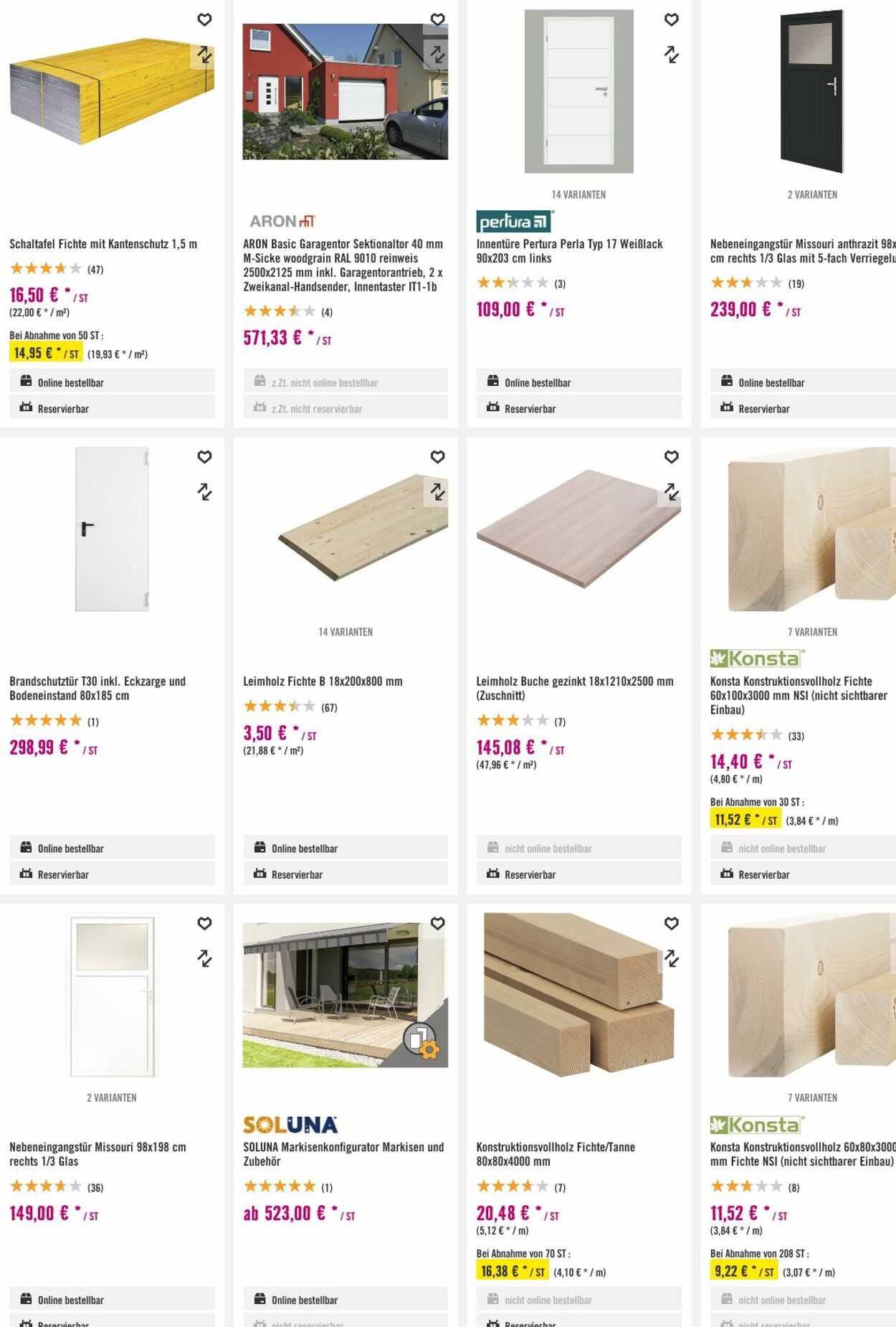 Prospekt Hornbach 01.11.2023 - 09.11.2023