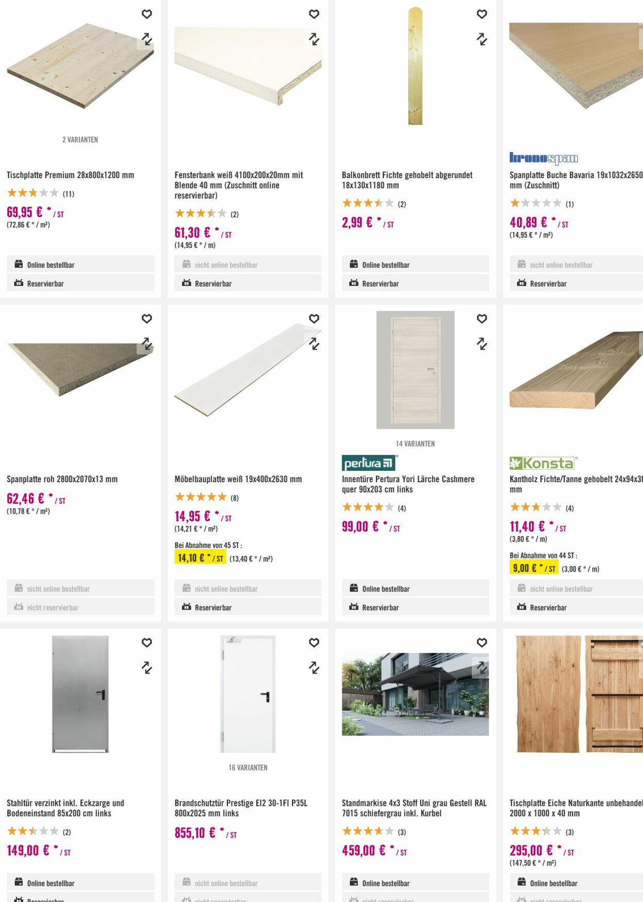 Prospekt Hornbach 01.11.2023 - 09.11.2023