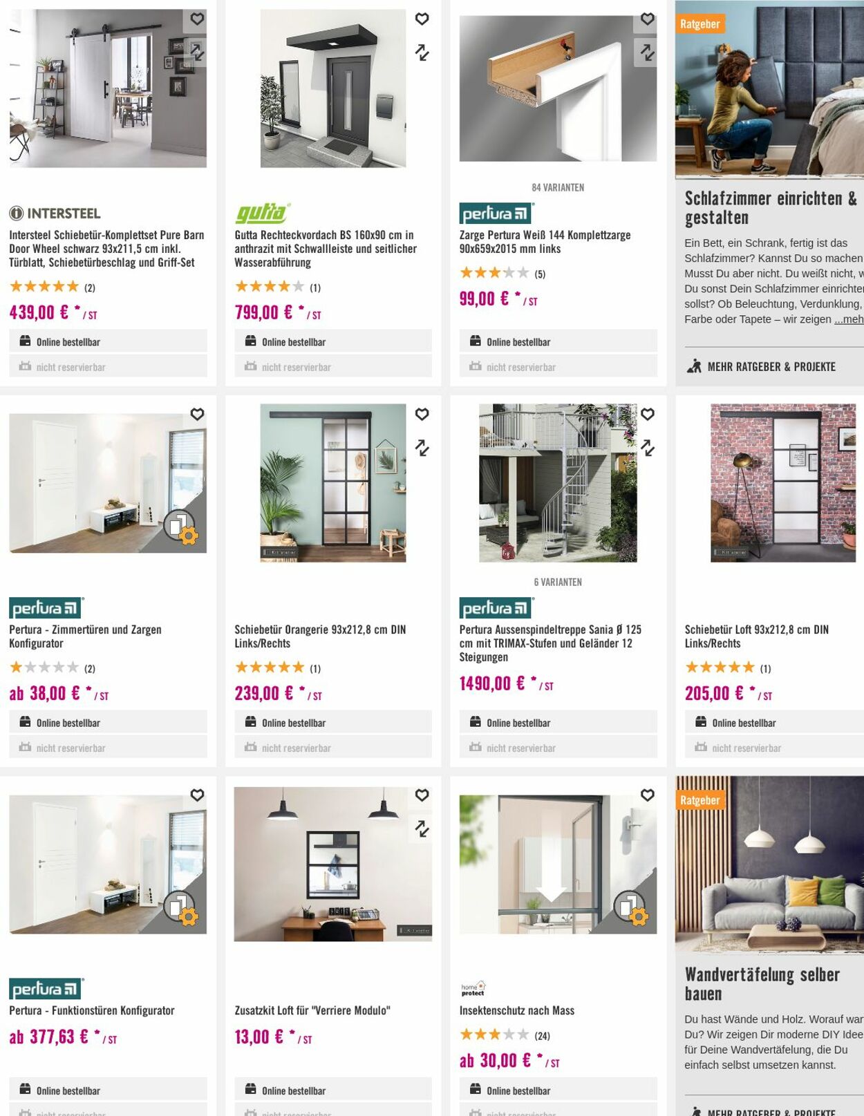 Prospekt Hornbach 01.11.2023 - 09.11.2023