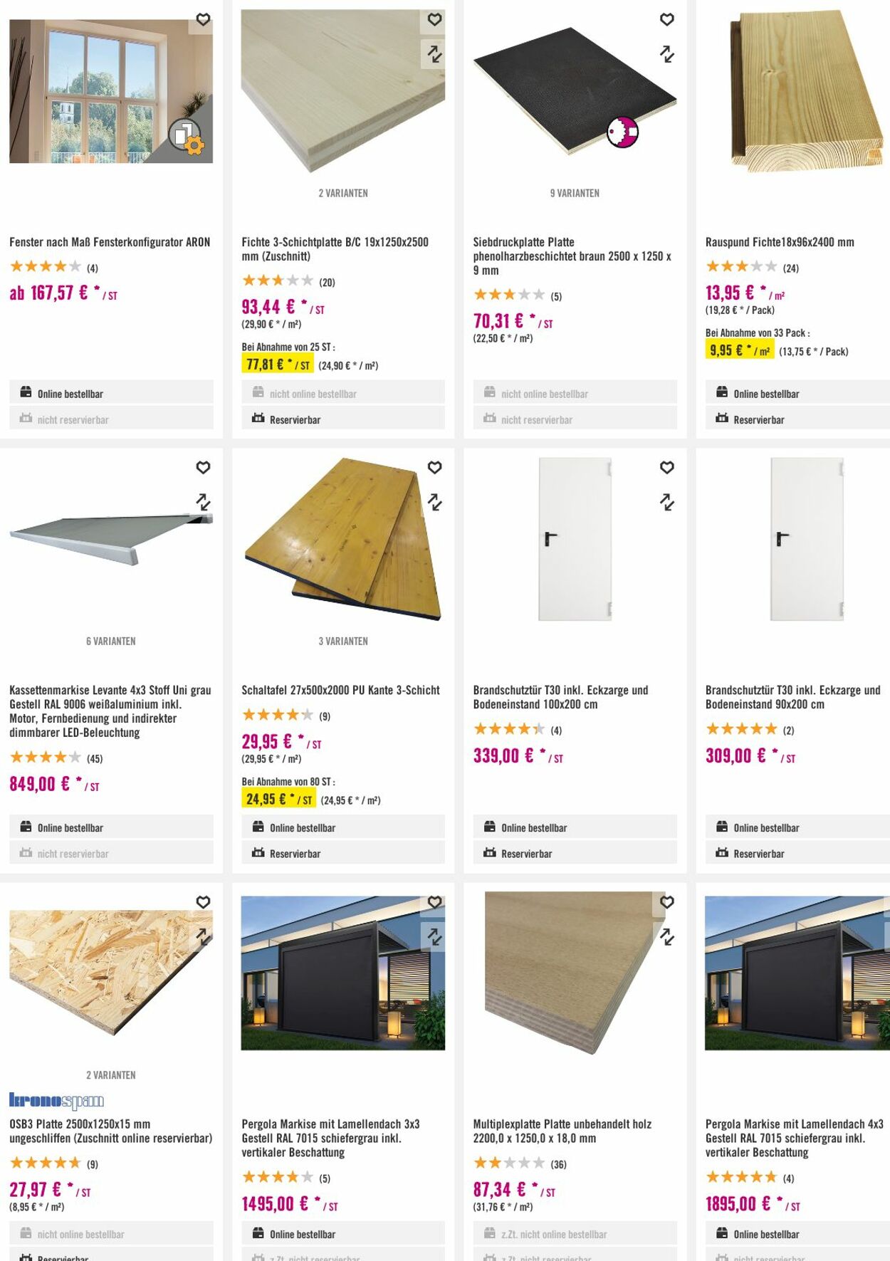 Prospekt Hornbach 01.11.2023 - 09.11.2023