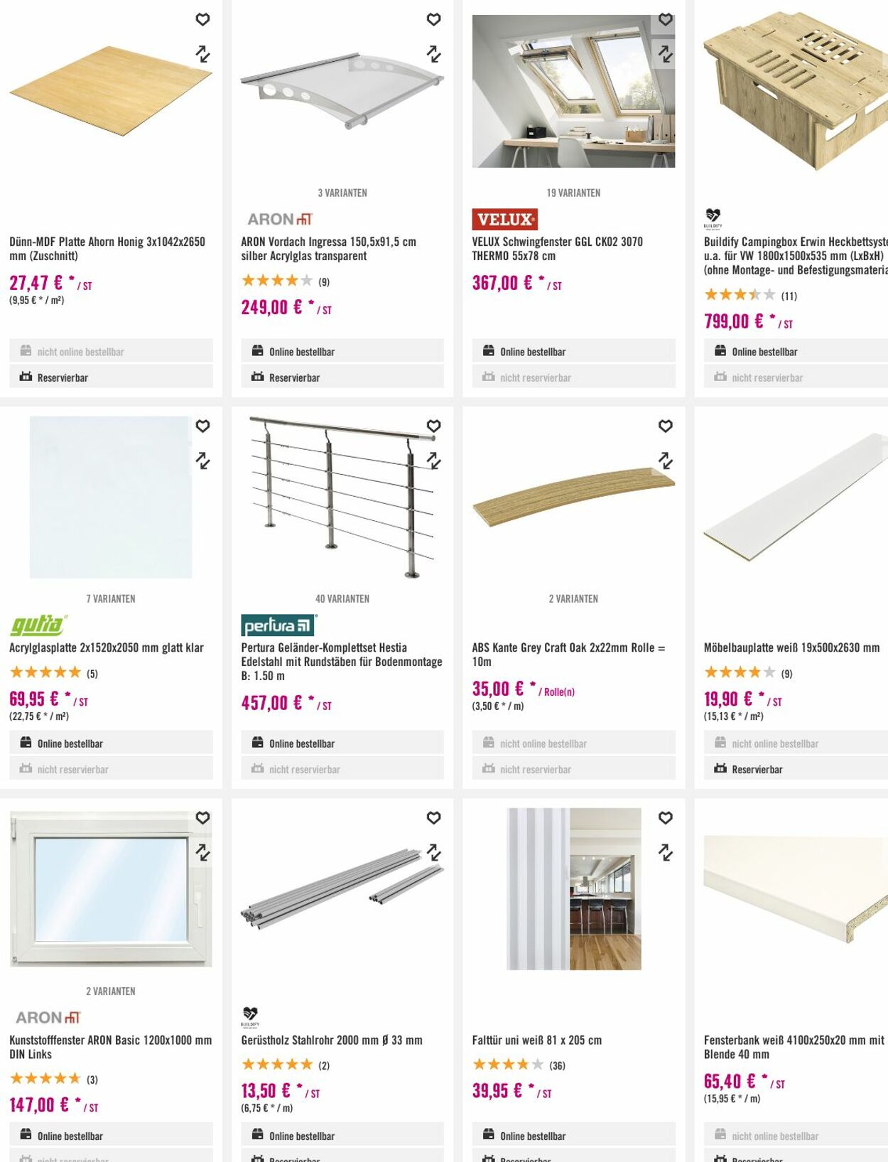 Prospekt Hornbach 01.11.2023 - 09.11.2023