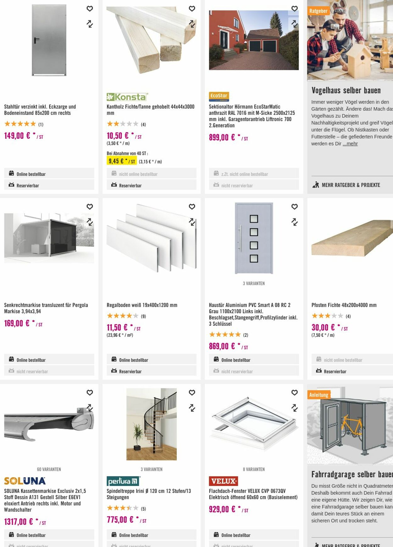 Prospekt Hornbach 01.11.2023 - 09.11.2023