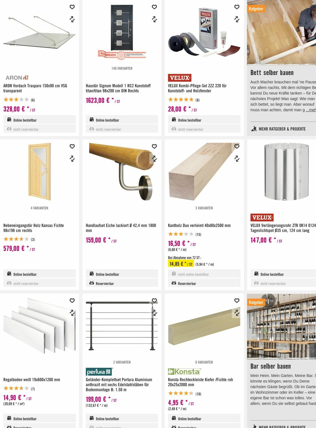 Prospekt Hornbach 01.11.2023 - 09.11.2023