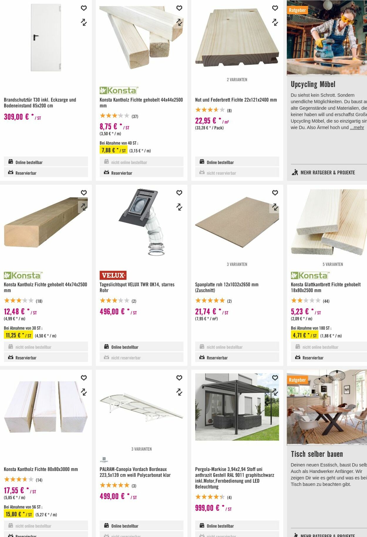 Prospekt Hornbach 01.11.2023 - 09.11.2023